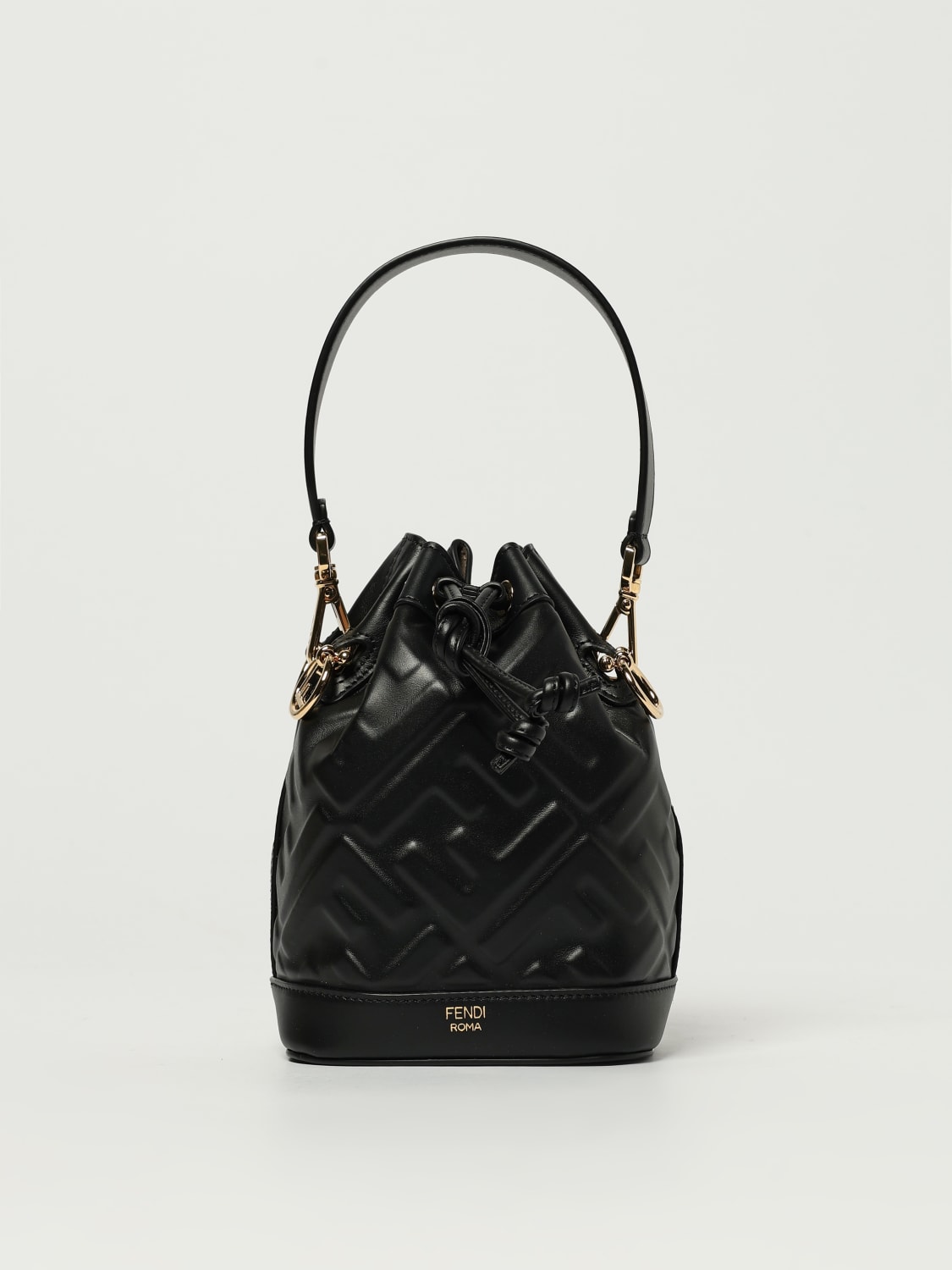 FENDI HANDBAG: Shoulder bag woman Fendi, Black - Img 1