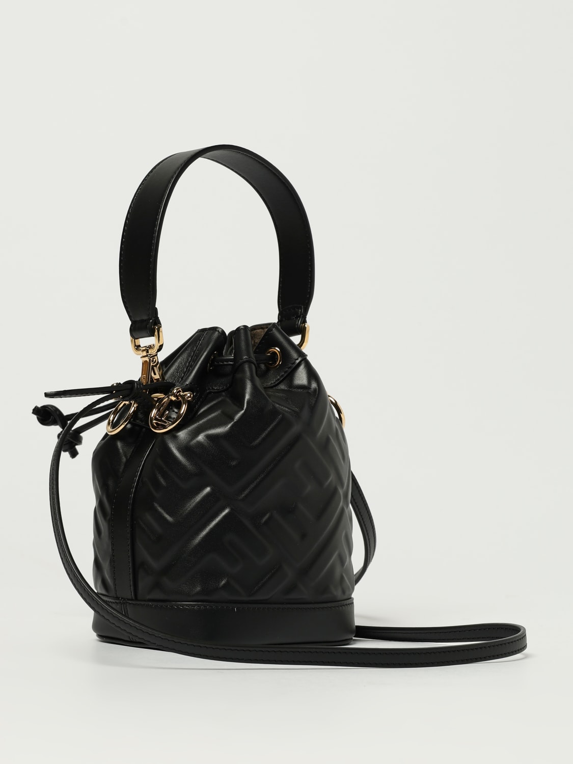 FENDI HANDBAG: Shoulder bag woman Fendi, Black - Img 3