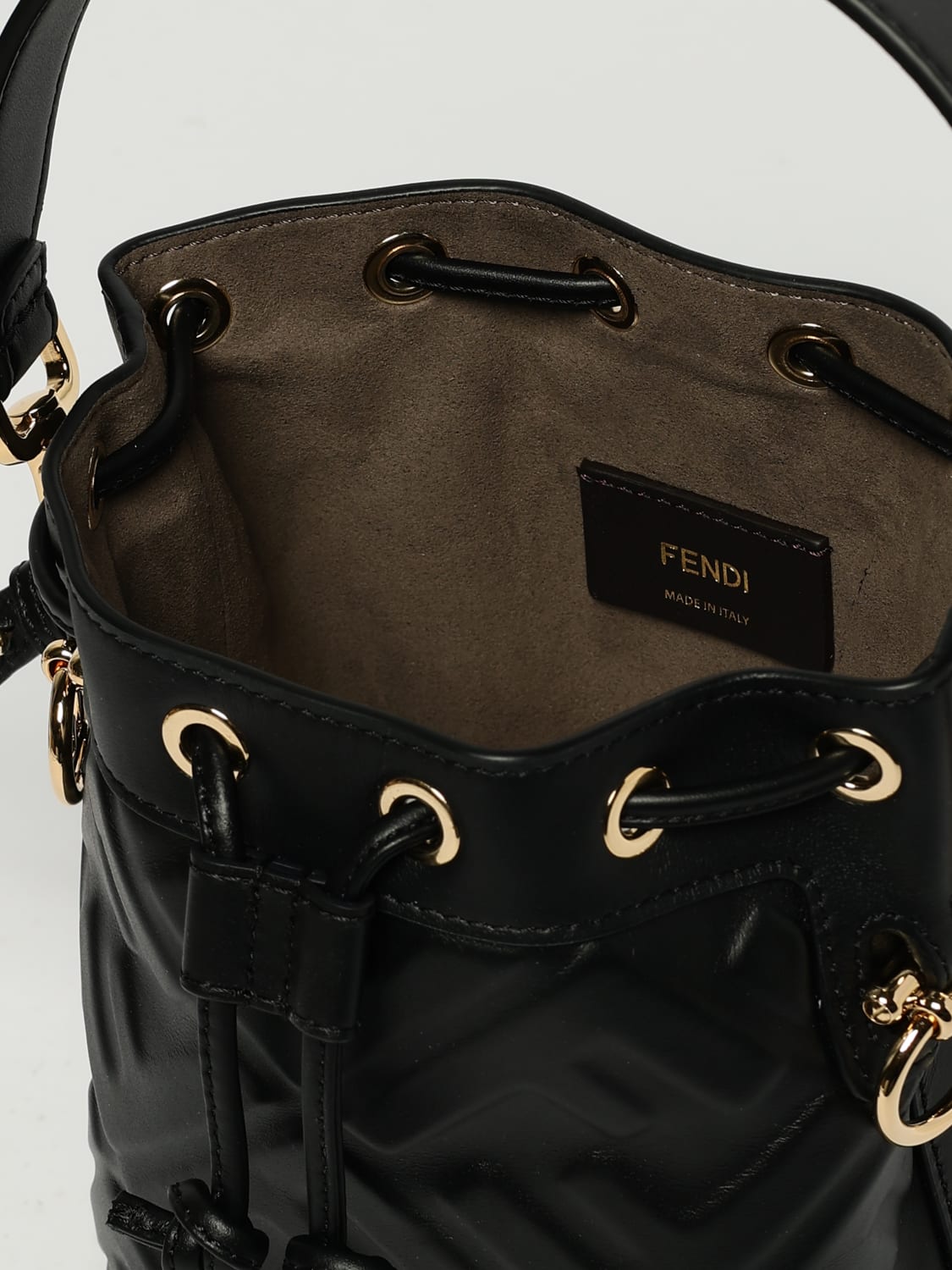 FENDI HANDBAG: Shoulder bag woman Fendi, Black - Img 5