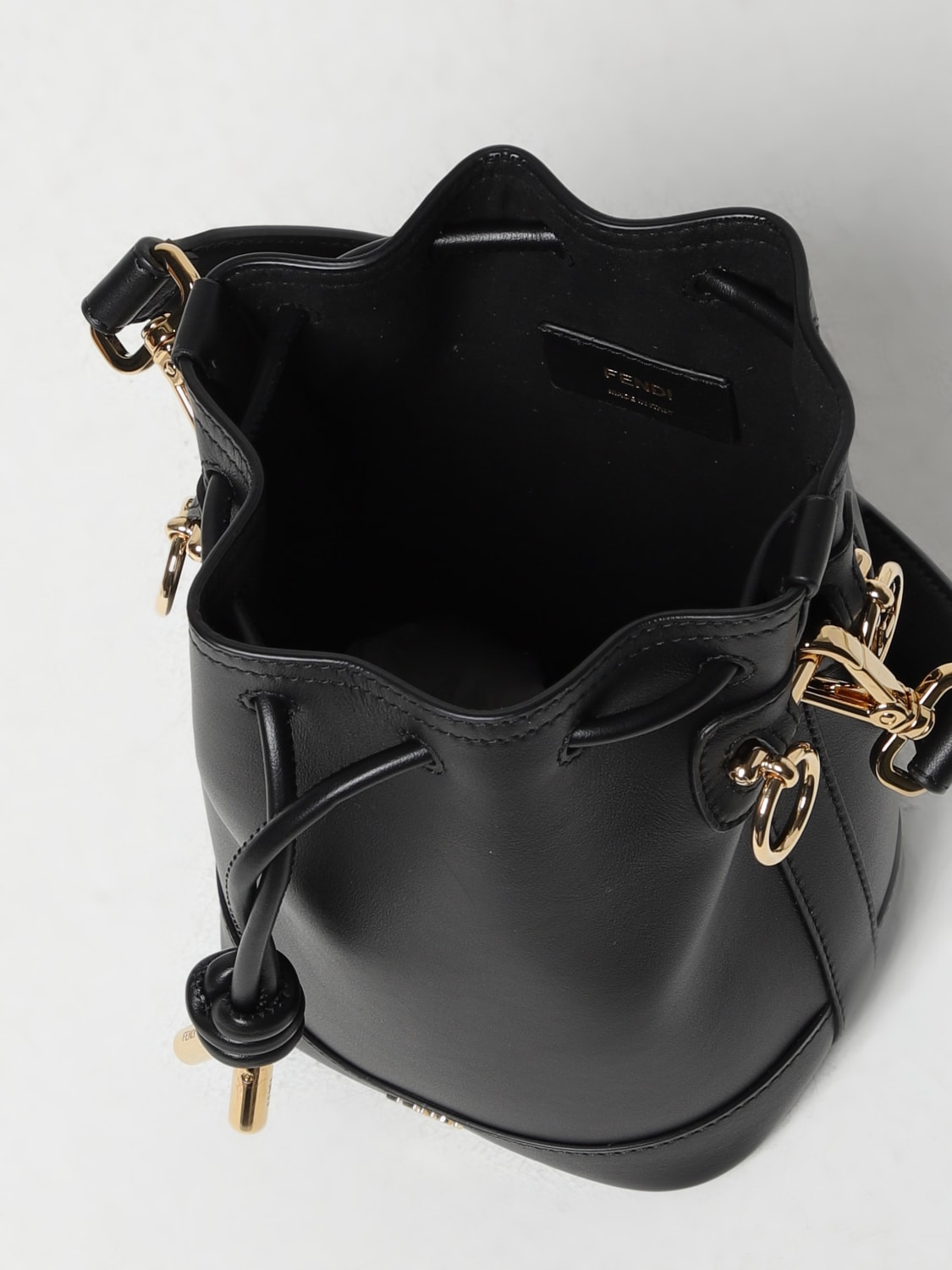 FENDI MINI BAG: Shoulder bag woman Fendi, Black - Img 5