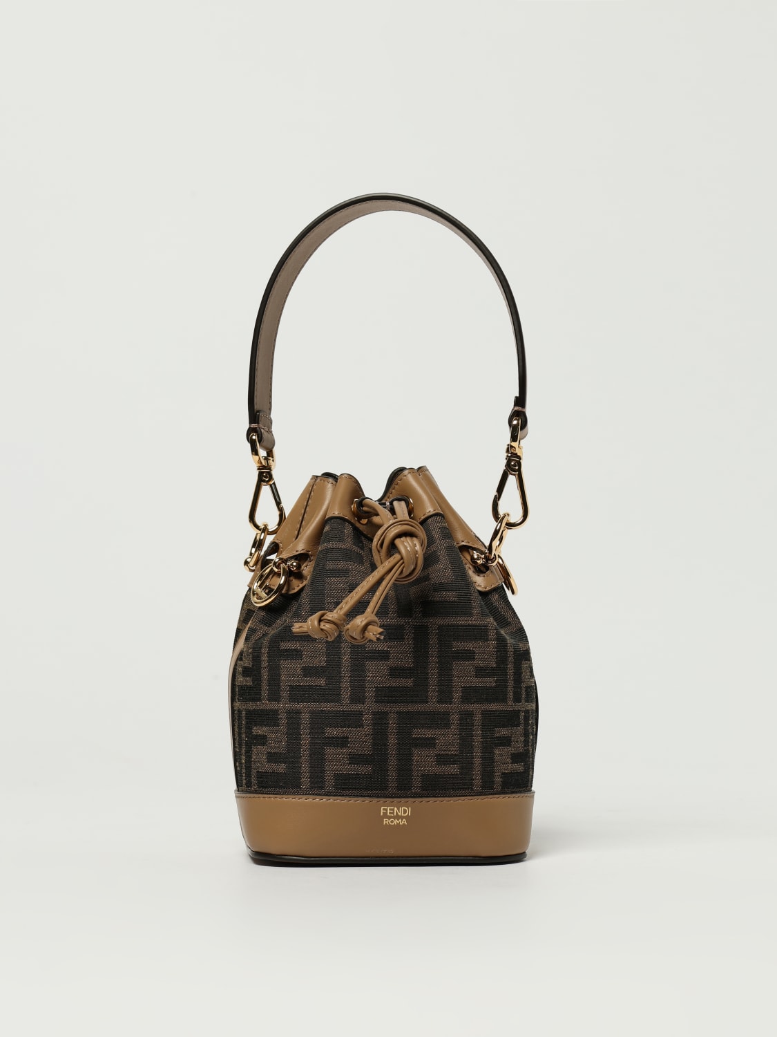 FENDI MINI BAG: Shoulder bag woman Fendi, Dark - Img 1