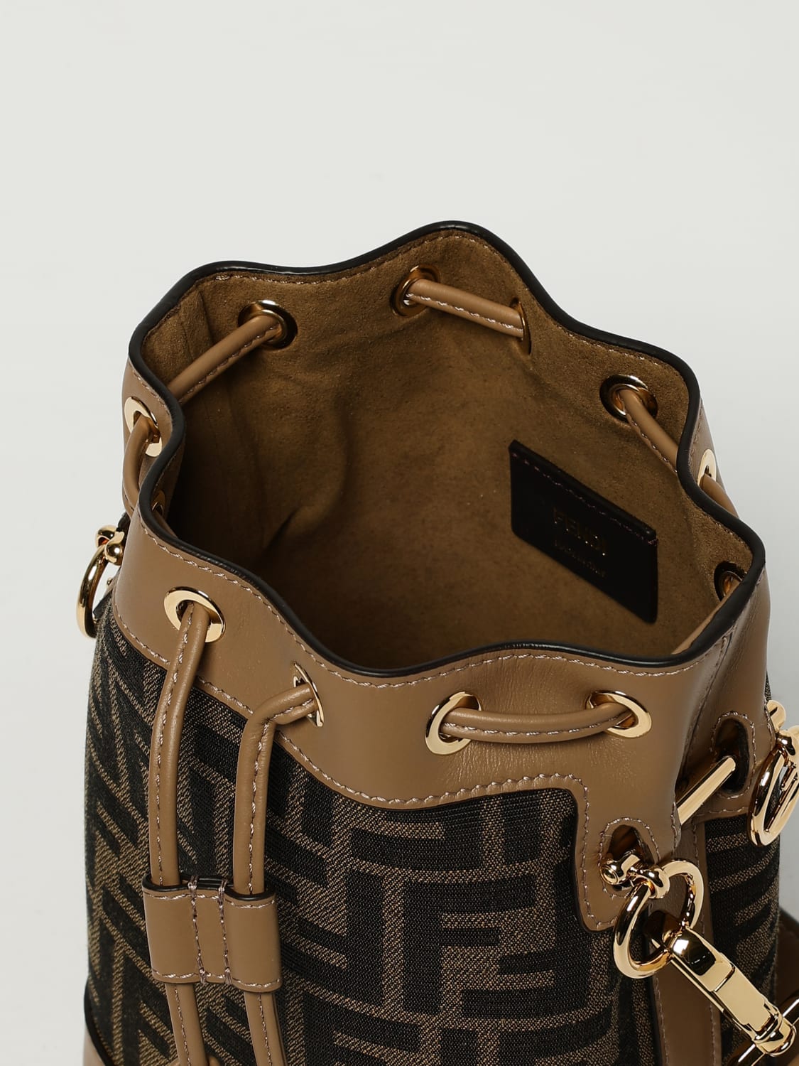 FENDI MINI BAG: Shoulder bag woman Fendi, Dark - Img 5