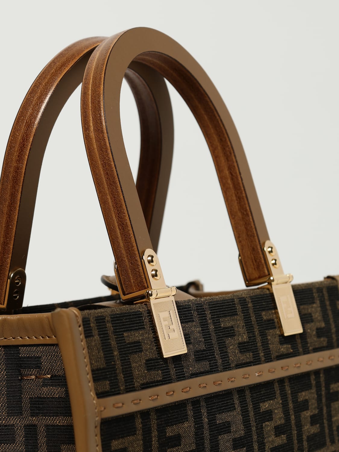 FENDI HANDBAG: Shoulder bag woman Fendi, Dark - Img 4