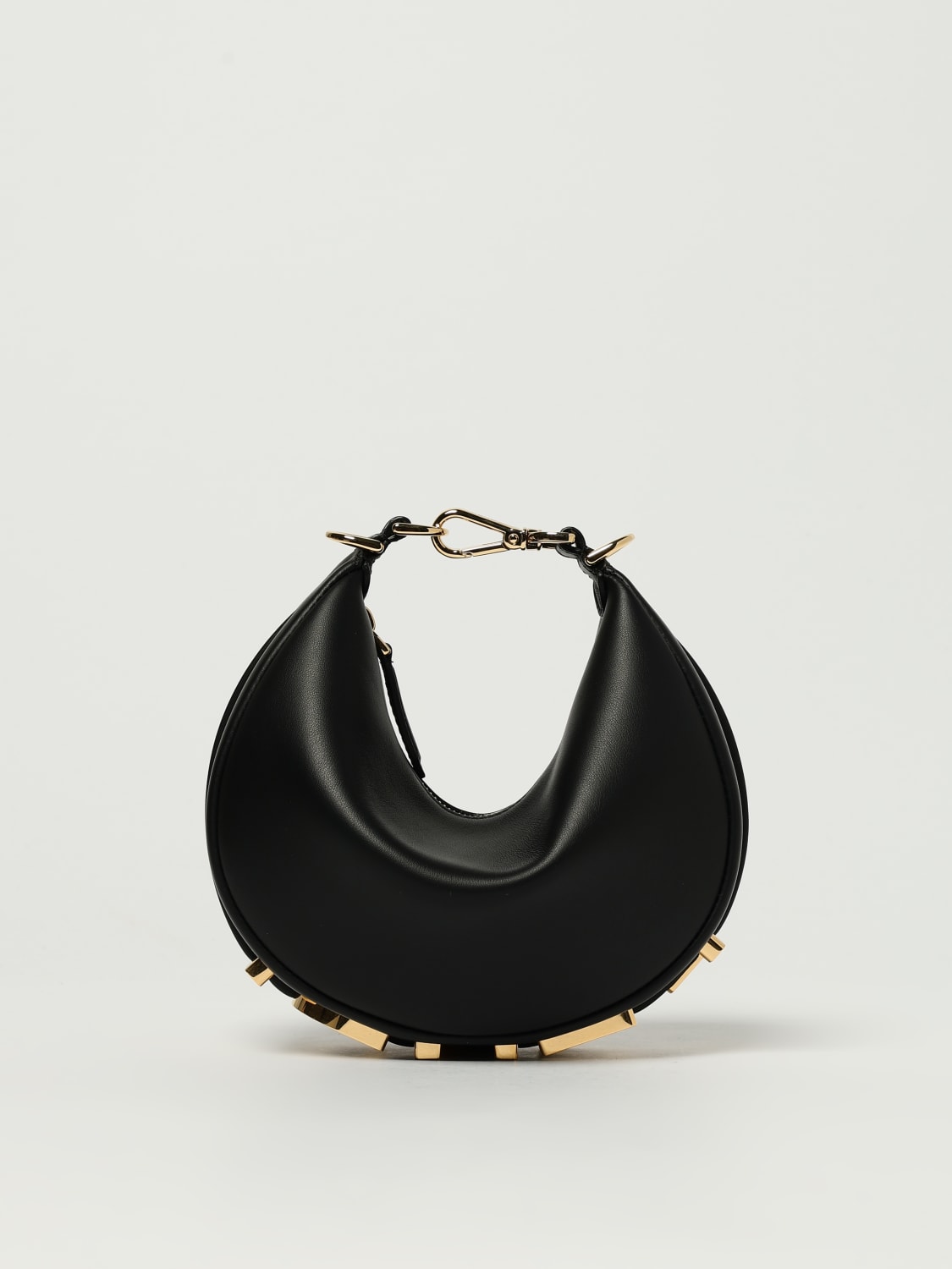 FENDI MINI SAC: Sac porté épaule femme Fendi, Noir - Img 1