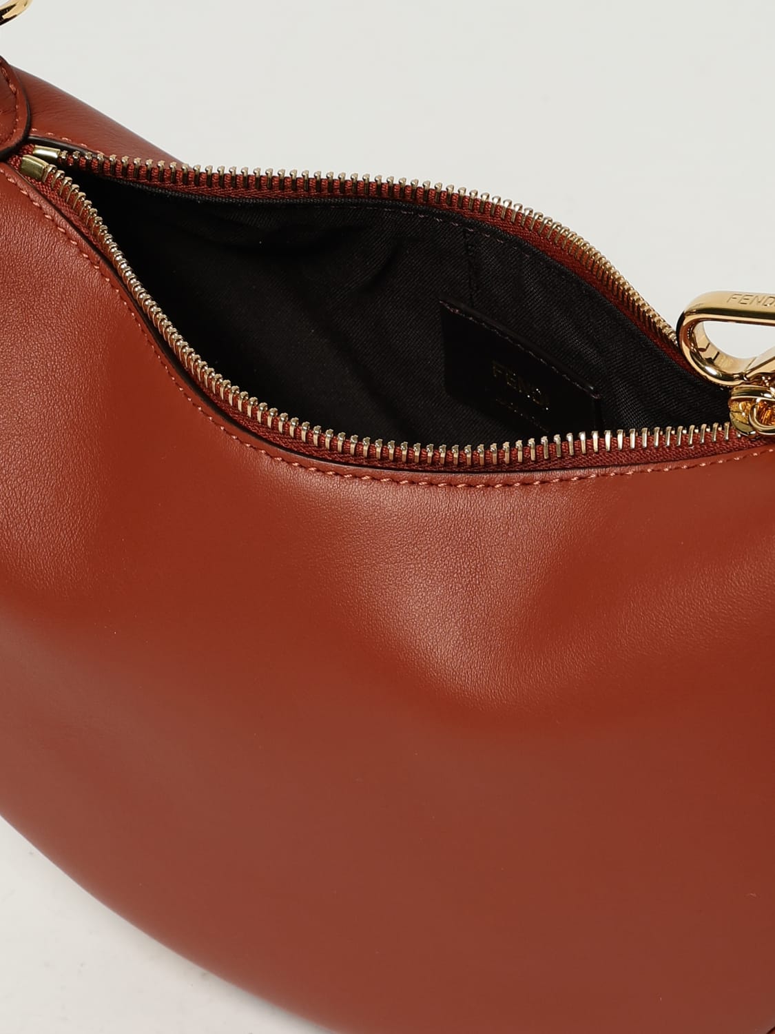 FENDI 迷你包: 肩包 女士 Fendi, 黄棕色 - Img 5