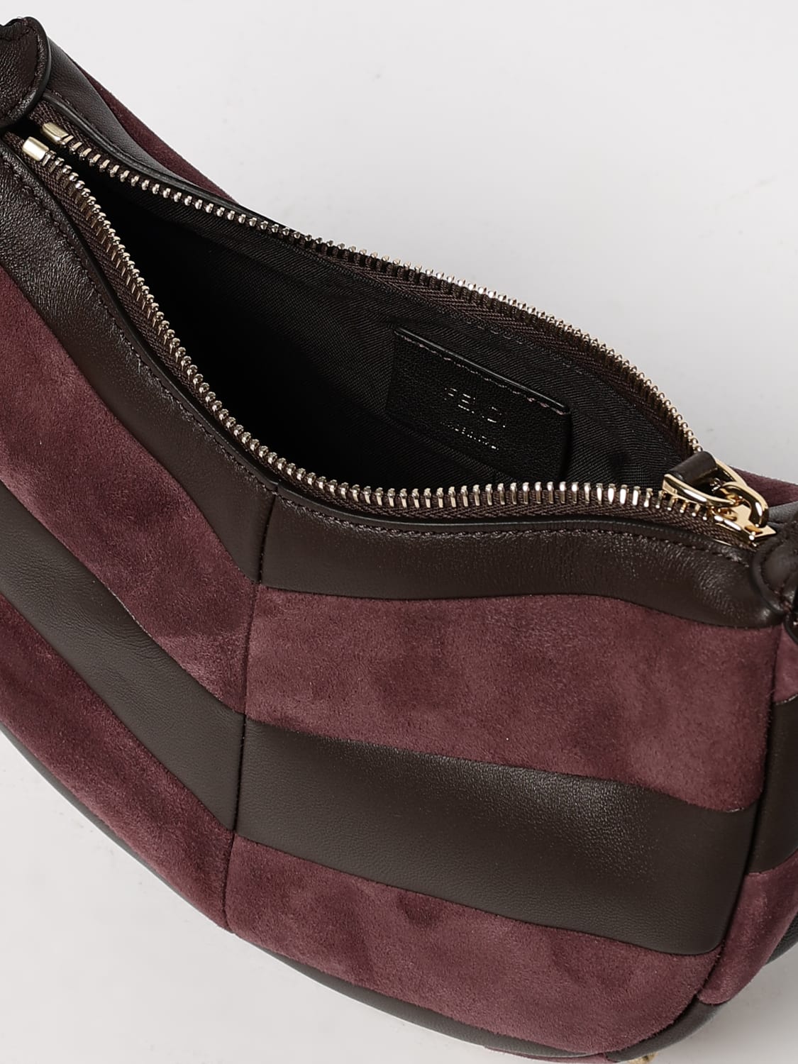FENDI MINI SAC: Sac porté épaule femme Fendi, Marron - Img 5