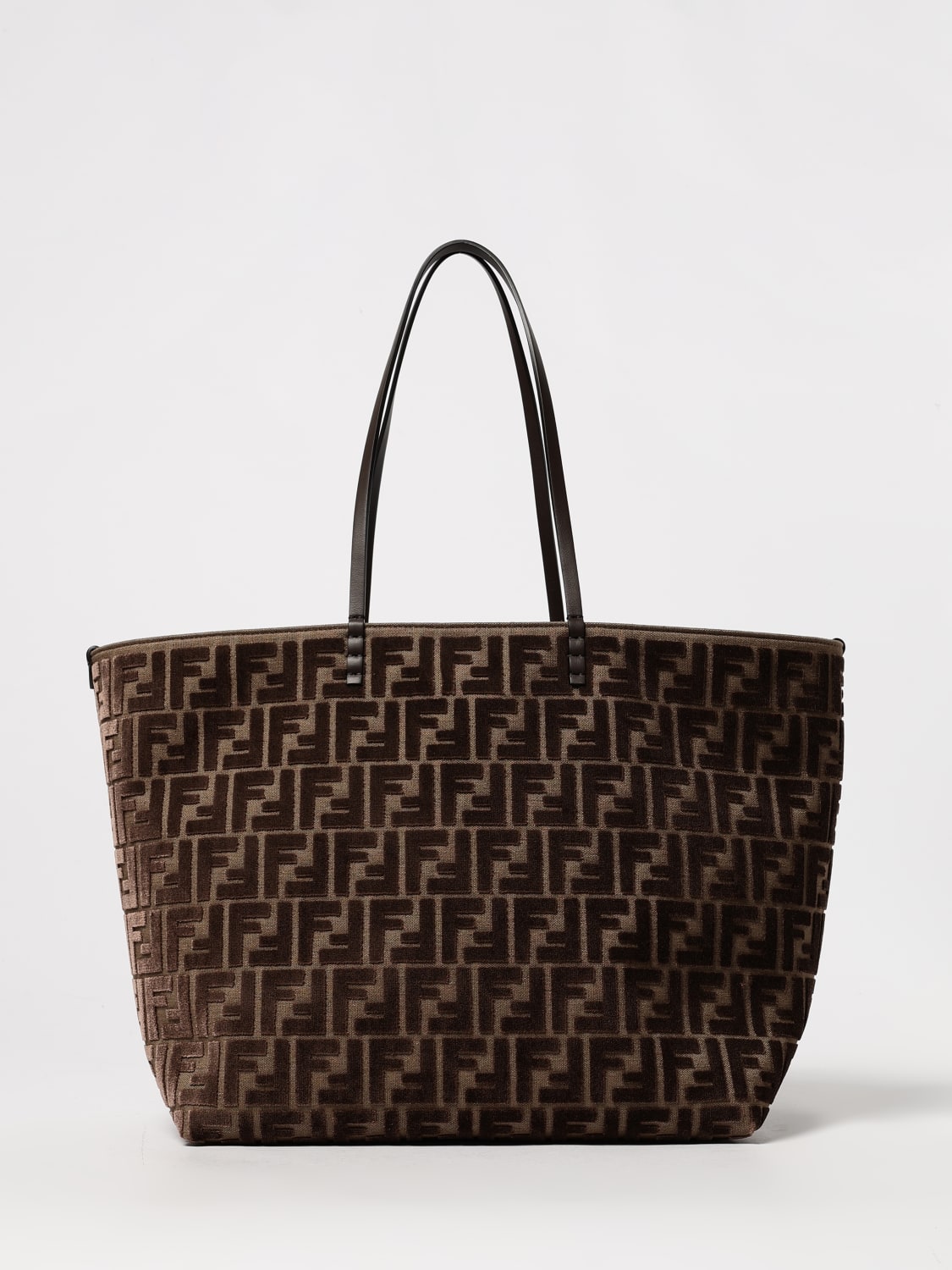 FENDI TOTE BAG: Shoulder bag woman Fendi, Brown - Img 1