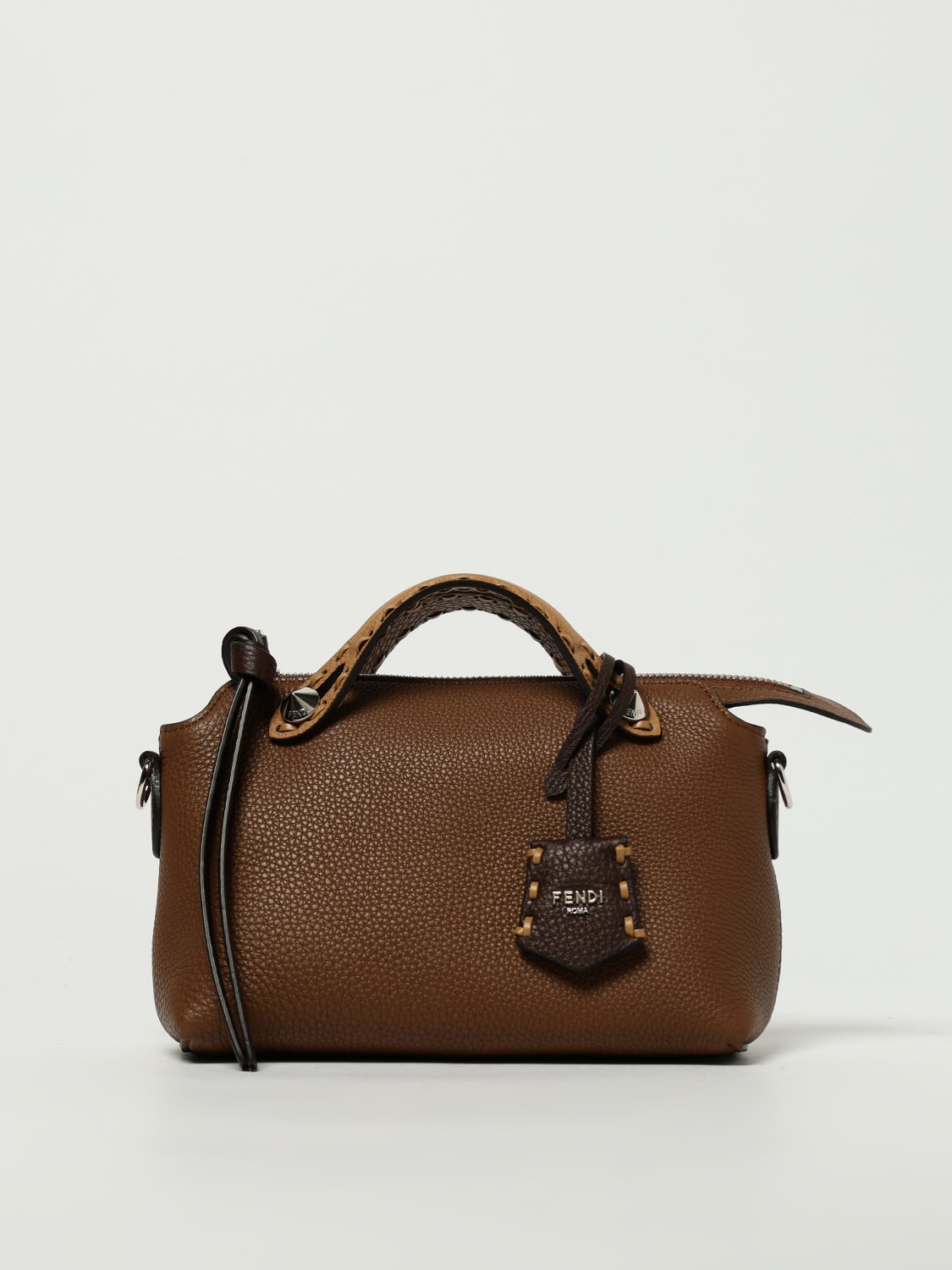 FENDI MINI BAG: Shoulder bag woman Fendi, Brown - Img 1
