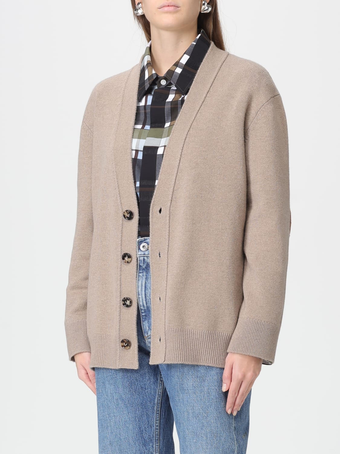 BOTTEGA VENETA JERSEY: Jersey mujer Bottega Veneta, Beige - Img 4