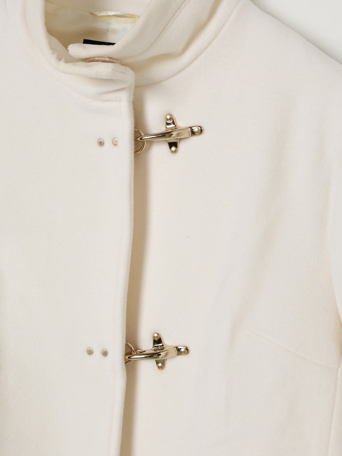 FAY JUNIOR MANTEL: Mantel kinder Fay Junior, Ivory - Img 3