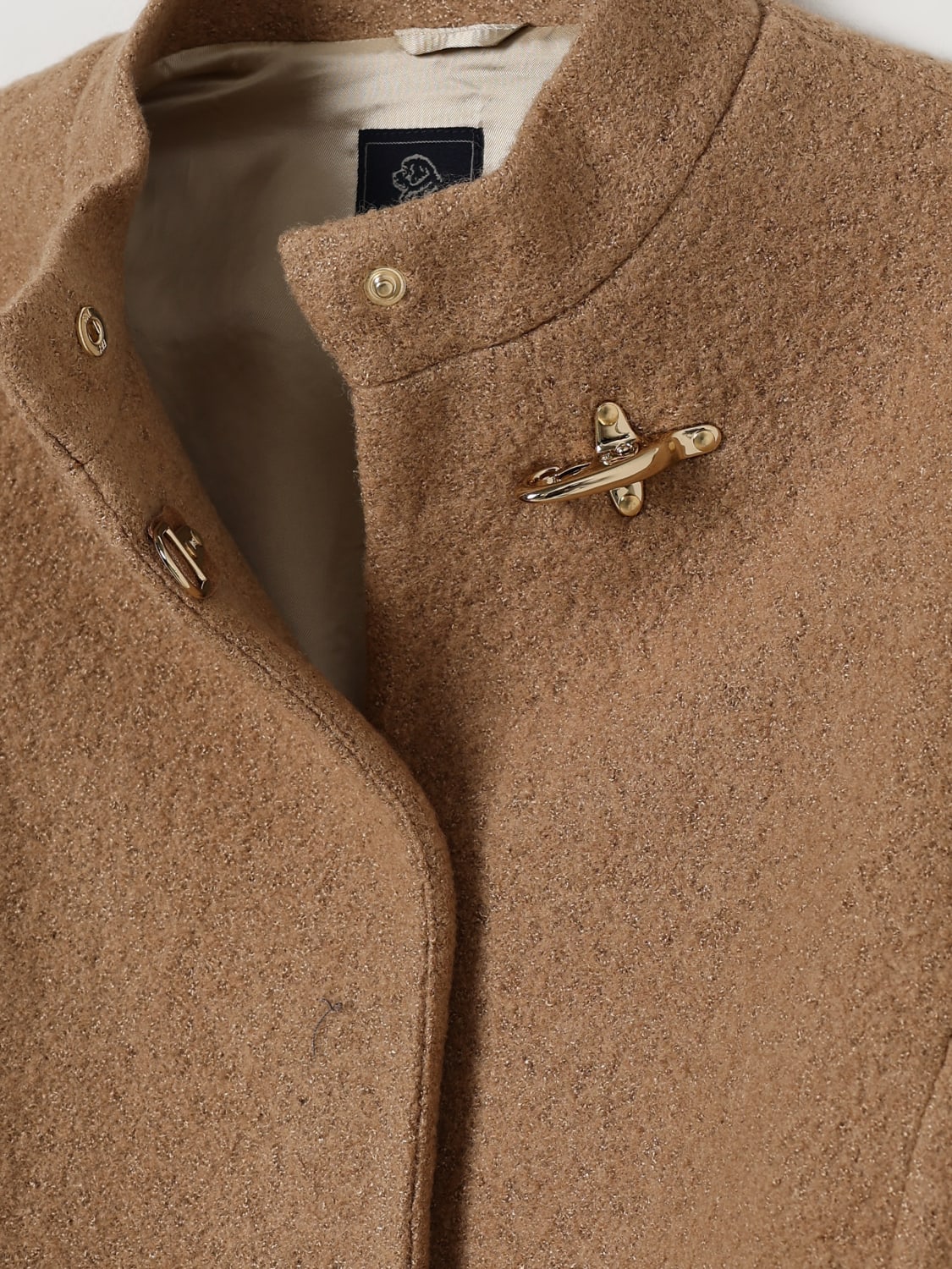 FAY JUNIOR コート: コート ボーイ Fay Junior, ベージュ - Img 3