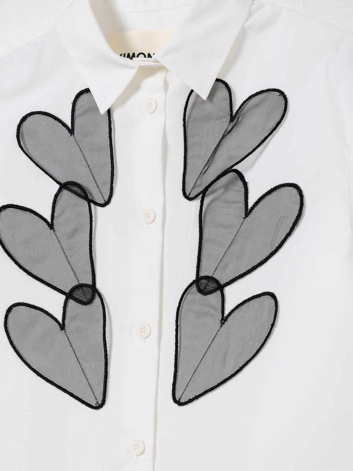 SIMONETTA BLUSE: Bluse kinder Simonetta, Schwarz - Img 3