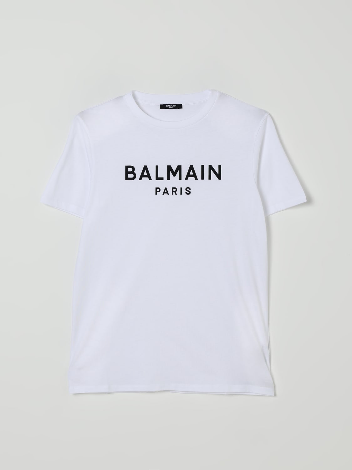 BALMAIN T-SHIRT: T-shirt kinder Balmain, Weiß - Img 1