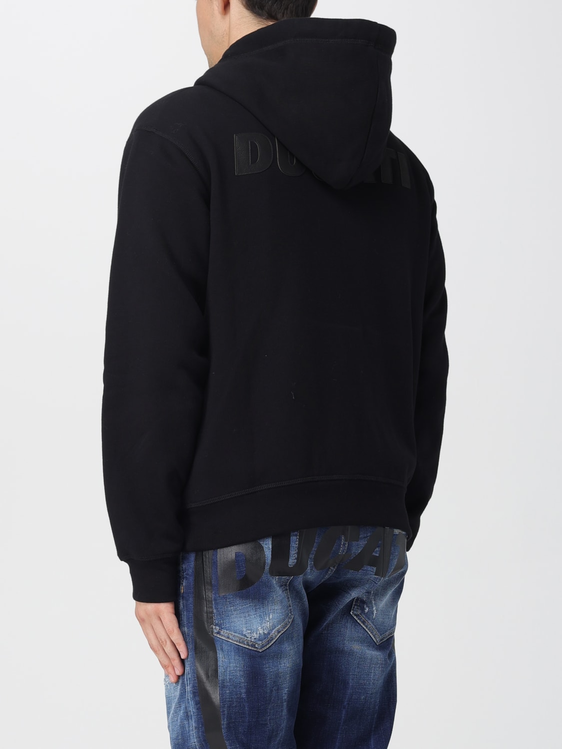 DSQUARED2 DUCATI SWEATSHIRT: Sweatshirt men Dsquared2 Ducati, Black - Img 3