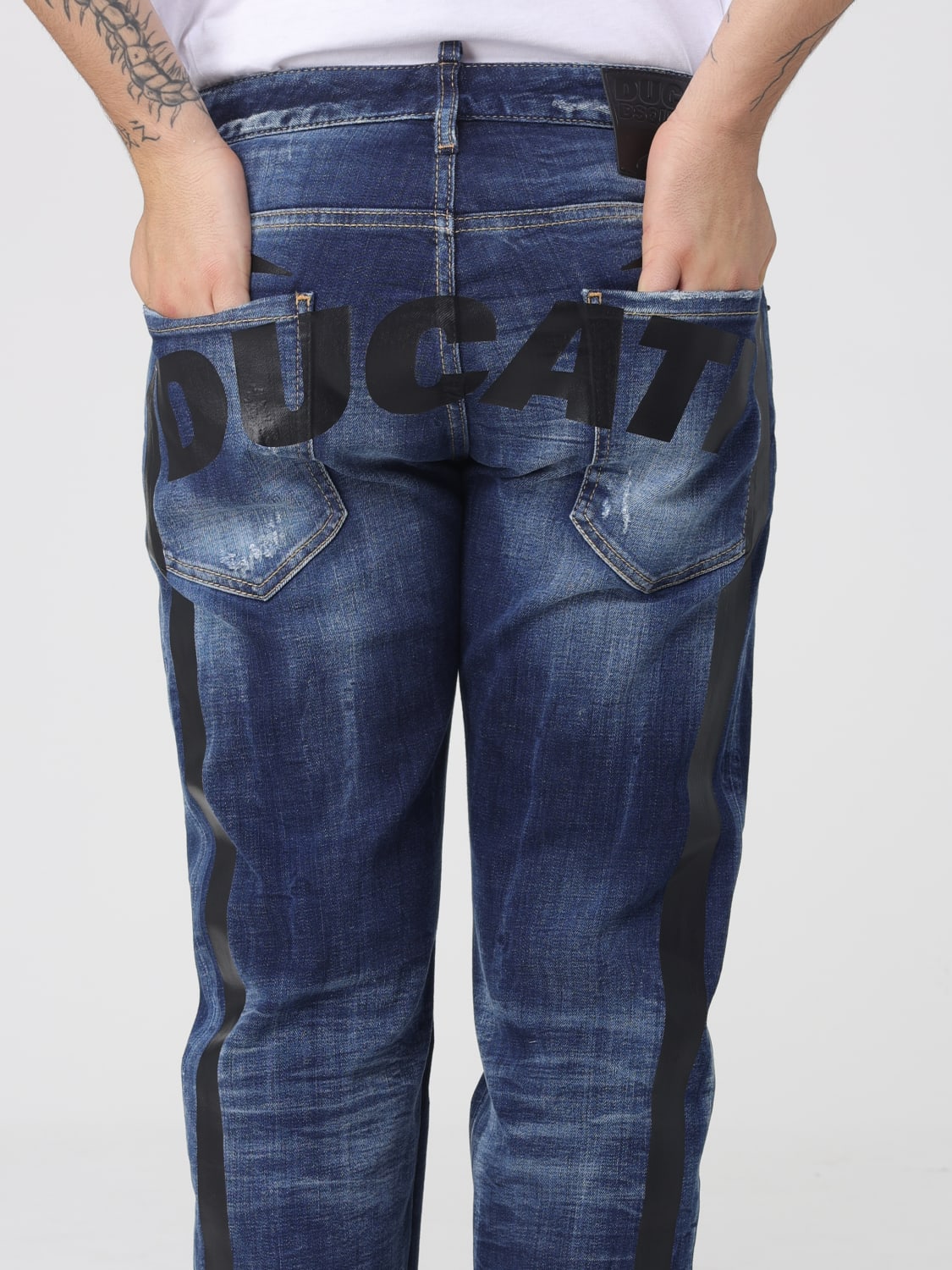 DSQUARED2 DUCATI JEANS: Jeans men Dsquared2 Ducati, Denim - Img 5