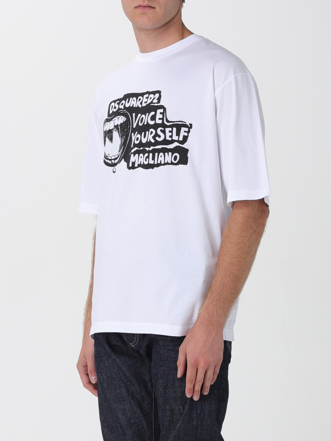 MAGLIANO X DSQUARED2 T-SHIRT: T-shirt men Magliano X Dsquared2, White - Img 4