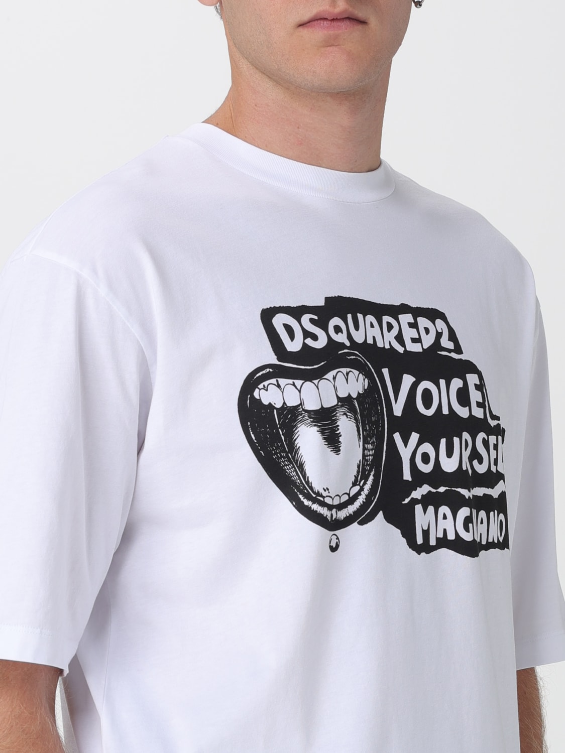 MAGLIANO X DSQUARED2 T-SHIRT: T-shirt men Magliano X Dsquared2, White - Img 5