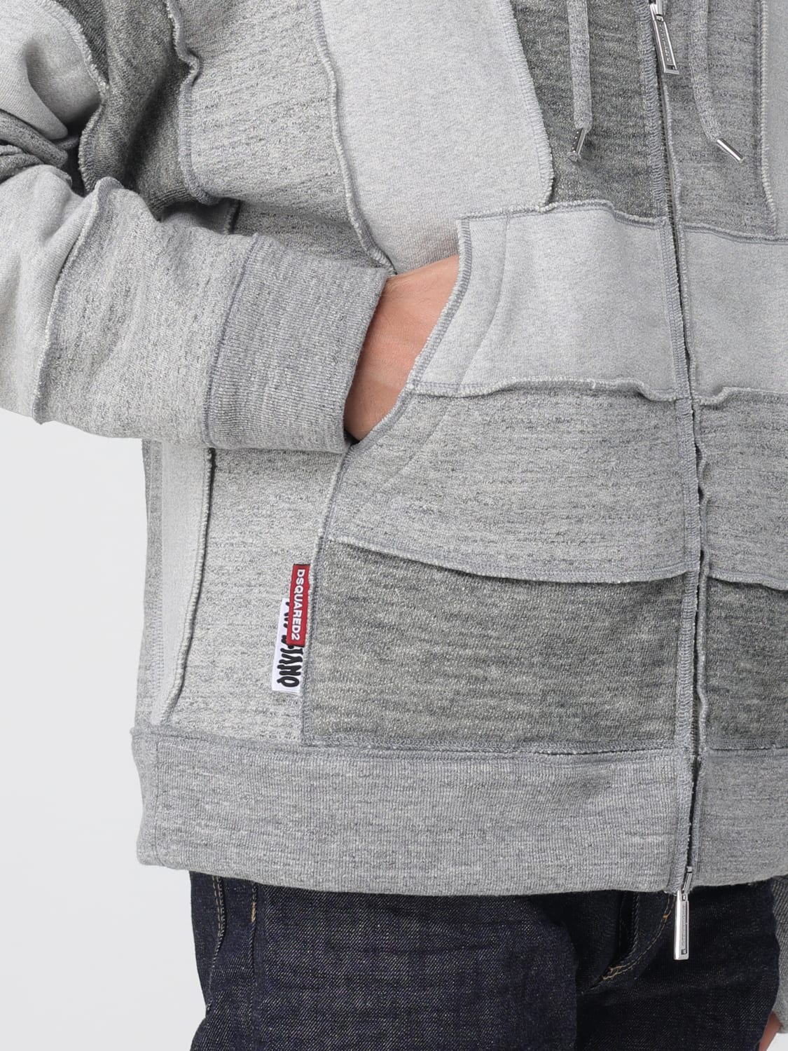 MAGLIANO X DSQUARED2 SWEATSHIRT: Sweatshirt men Magliano X Dsquared2, Grey - Img 5