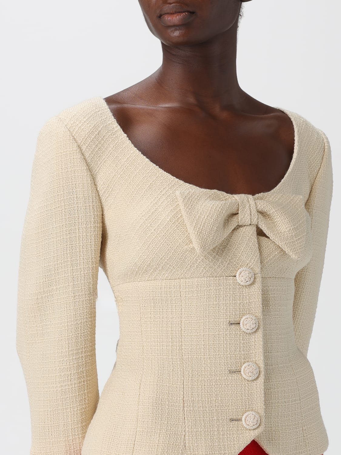 VALENTINO JACKE: Blazer damen Valentino, Milch - Img 5