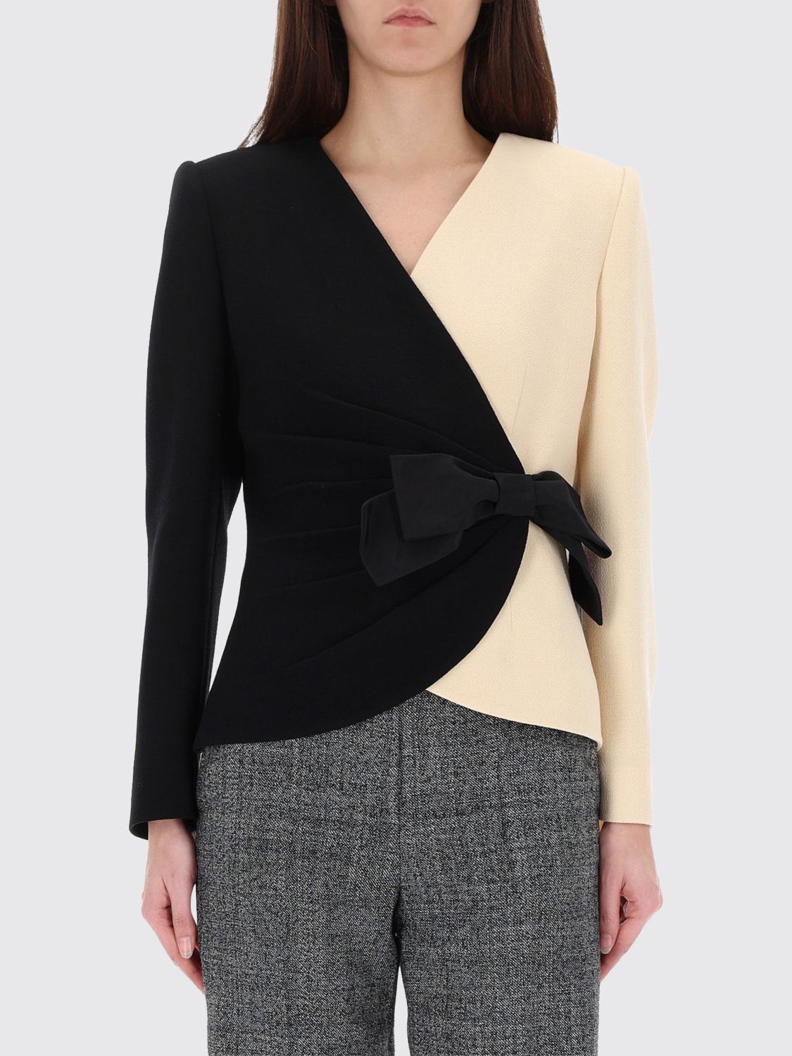 VALENTINO JACKET: Blazer woman Valentino, Black - Img 1