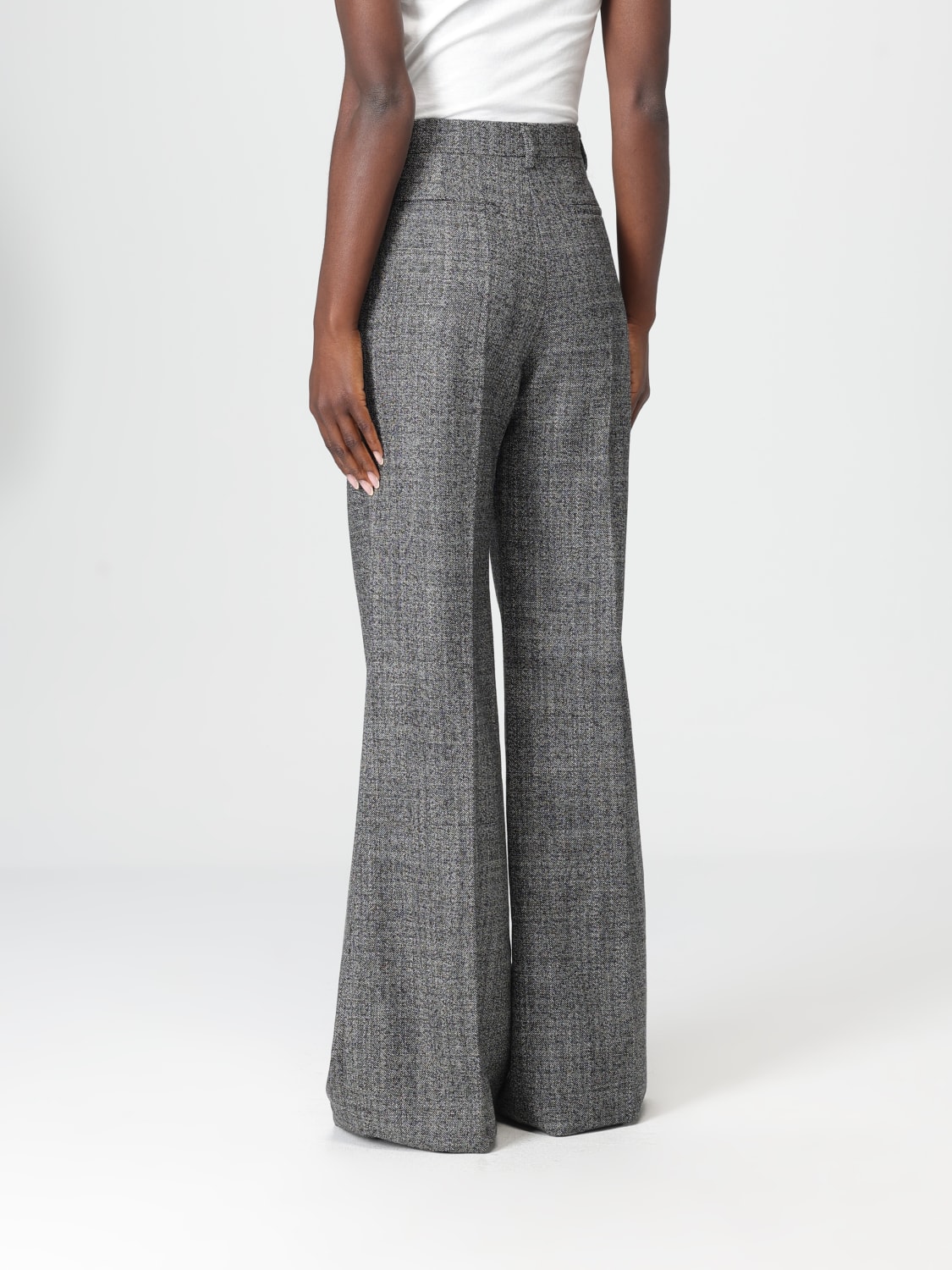 VALENTINO PANTS: Pants woman Valentino, Grey - Img 3