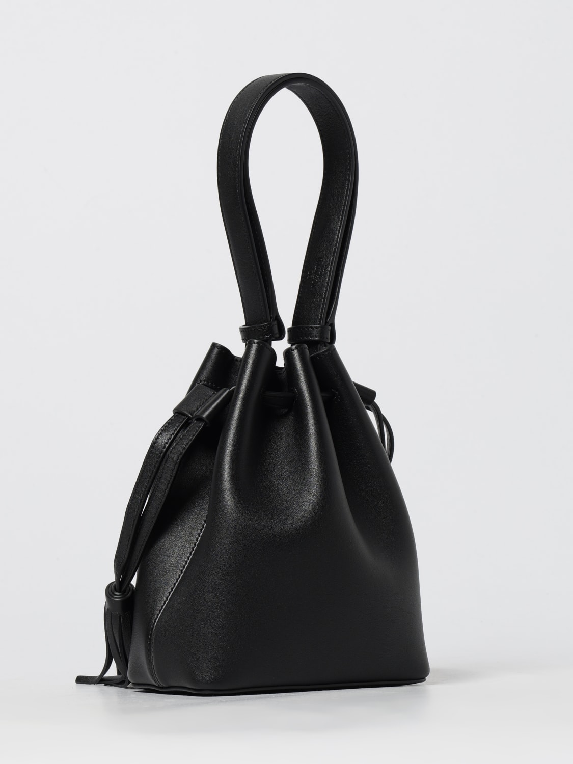 VALENTINO GARAVANI BORSA MINI: Borsa VLogo Signature Valentino Garavani in pelle , Nero - Img 3