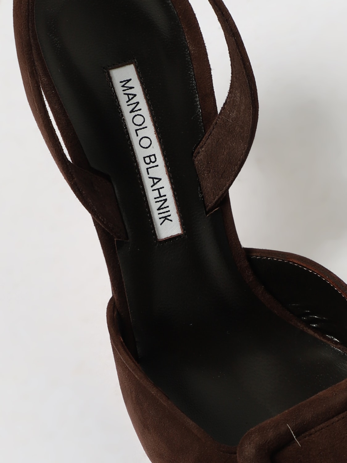 MANOLO BLAHNIK PUMP: Shoes woman Manolo Blahnik, Ebony - Img 4