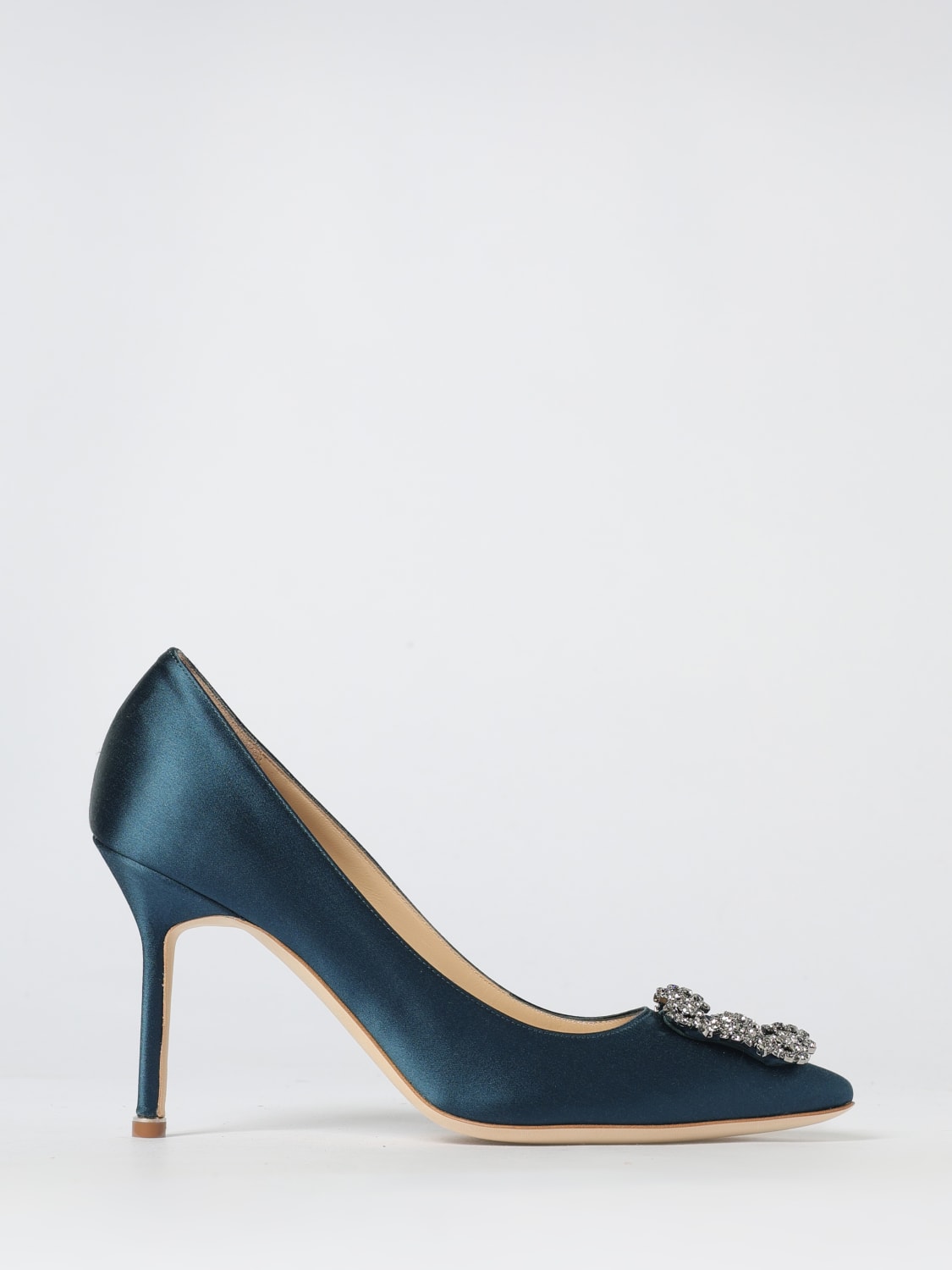 MANOLO BLAHNIK PUMP: Shoes woman Manolo Blahnik, Blue - Img 1
