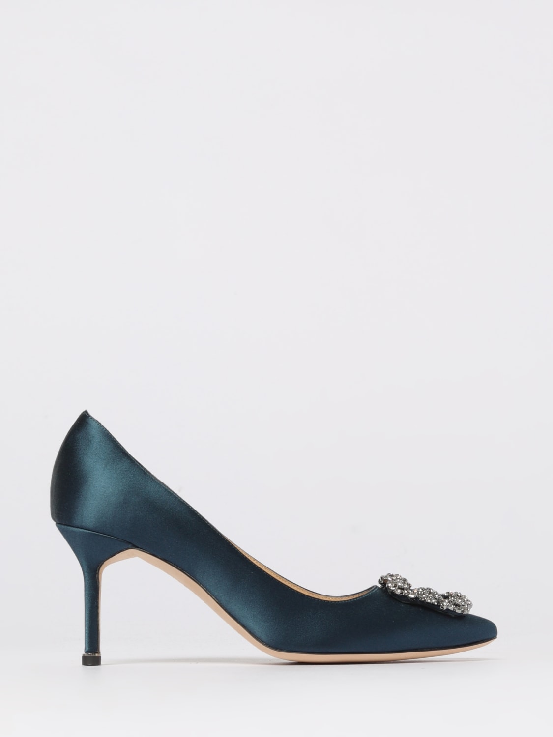 MANOLO BLAHNIK PUMP: Shoes woman Manolo Blahnik, Blue - Img 1