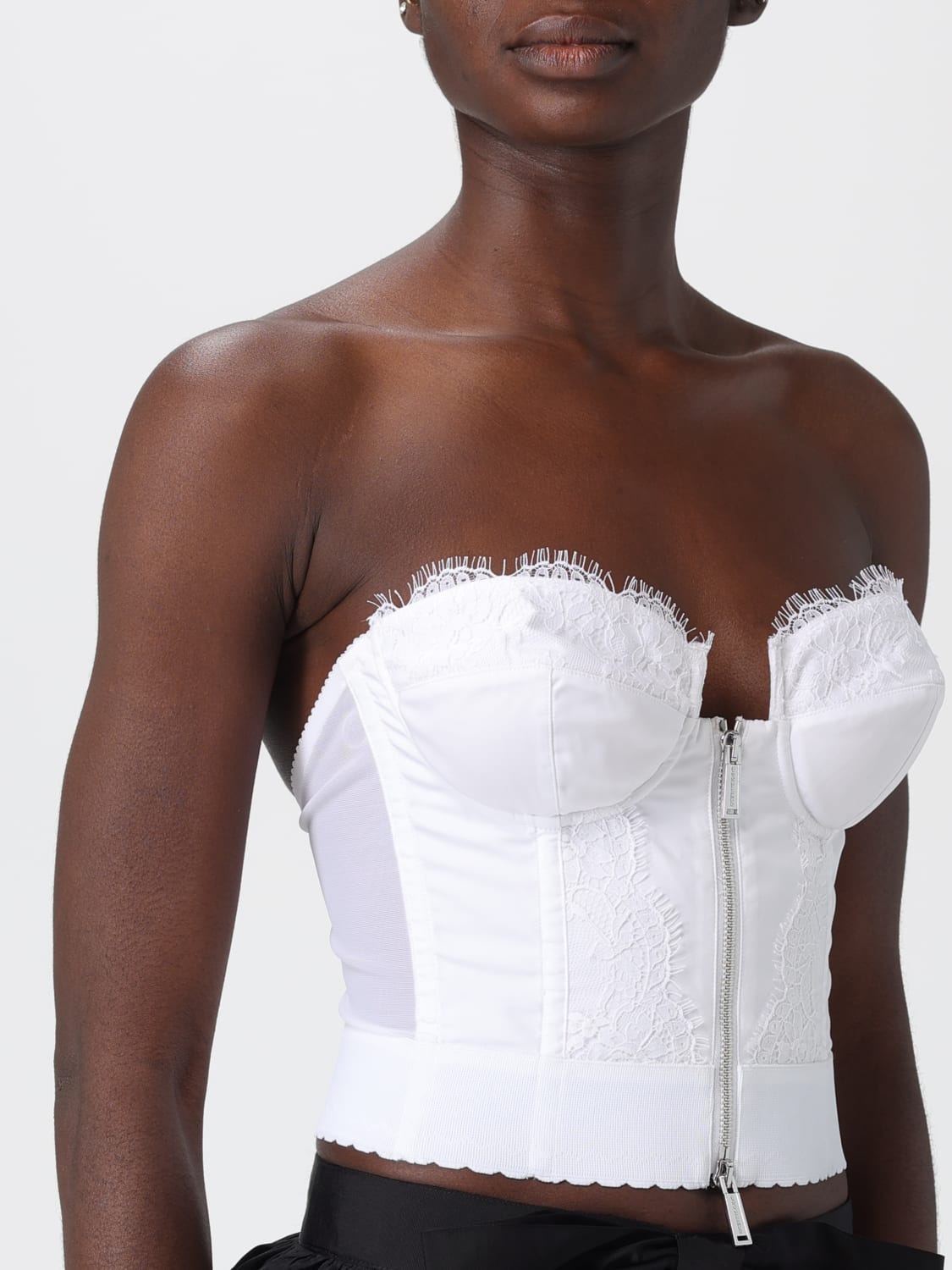 DSQUARED2 TOP: Top woman Dsquared2, White - Img 4