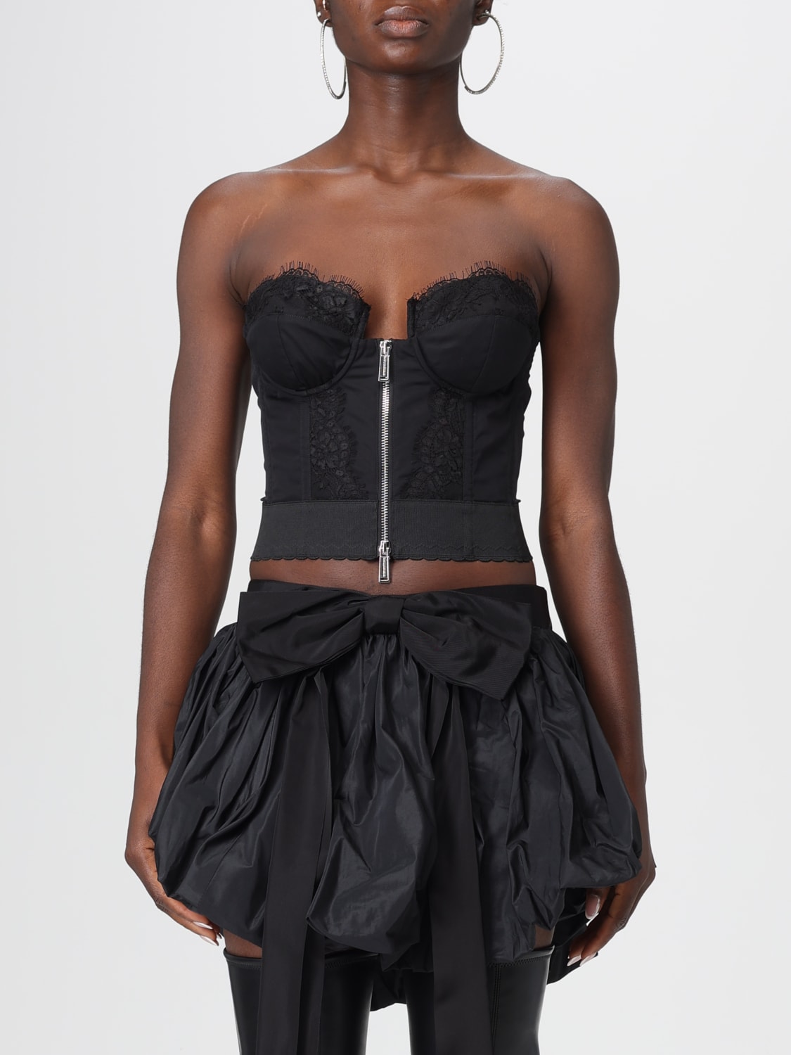 DSQUARED2 TOP: Top mujer Dsquared2, Negro - Img 1