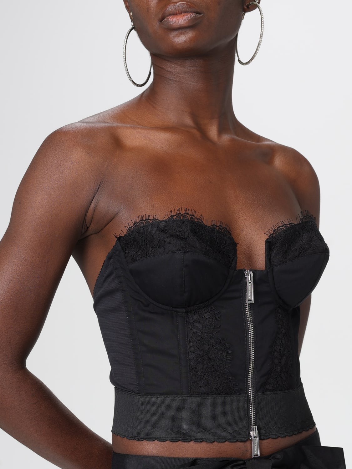 DSQUARED2 TOP: Top mujer Dsquared2, Negro - Img 4