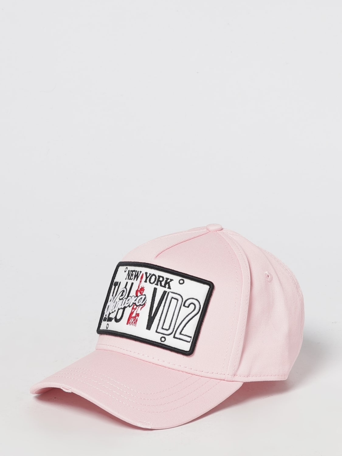 DSQUARED2 HAT: Hat woman Dsquared2, Pink - Img 1