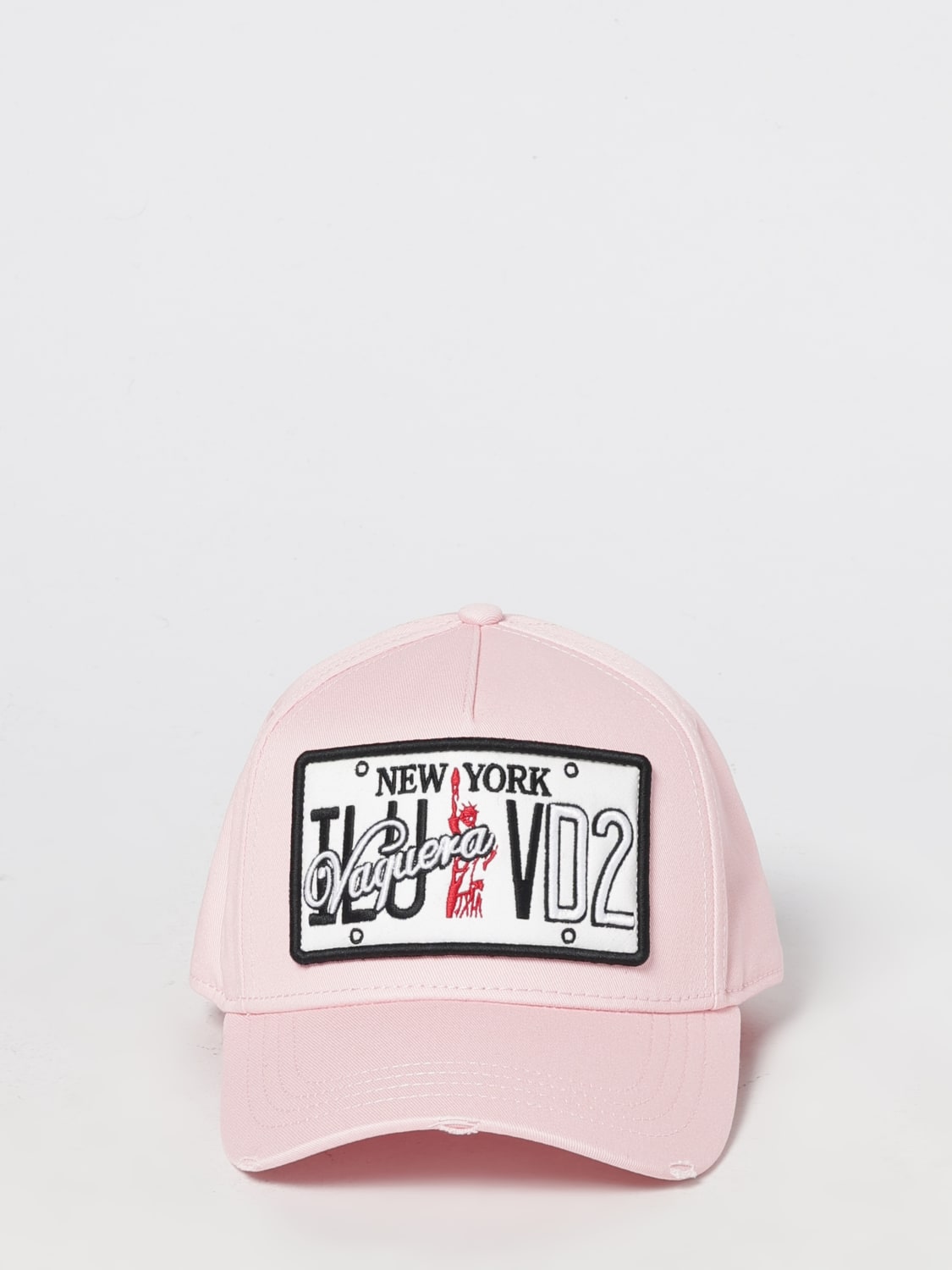 DSQUARED2 HAT: Hat woman Dsquared2, Pink - Img 2