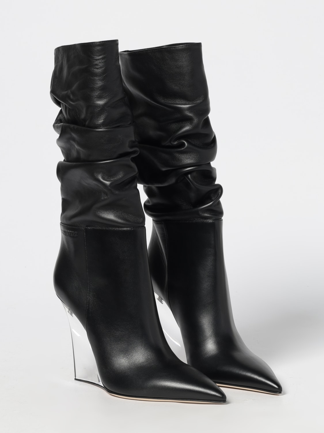 DSQUARED2 부츠: 신발 여성 Dsquared2, 블랙 - Img 2