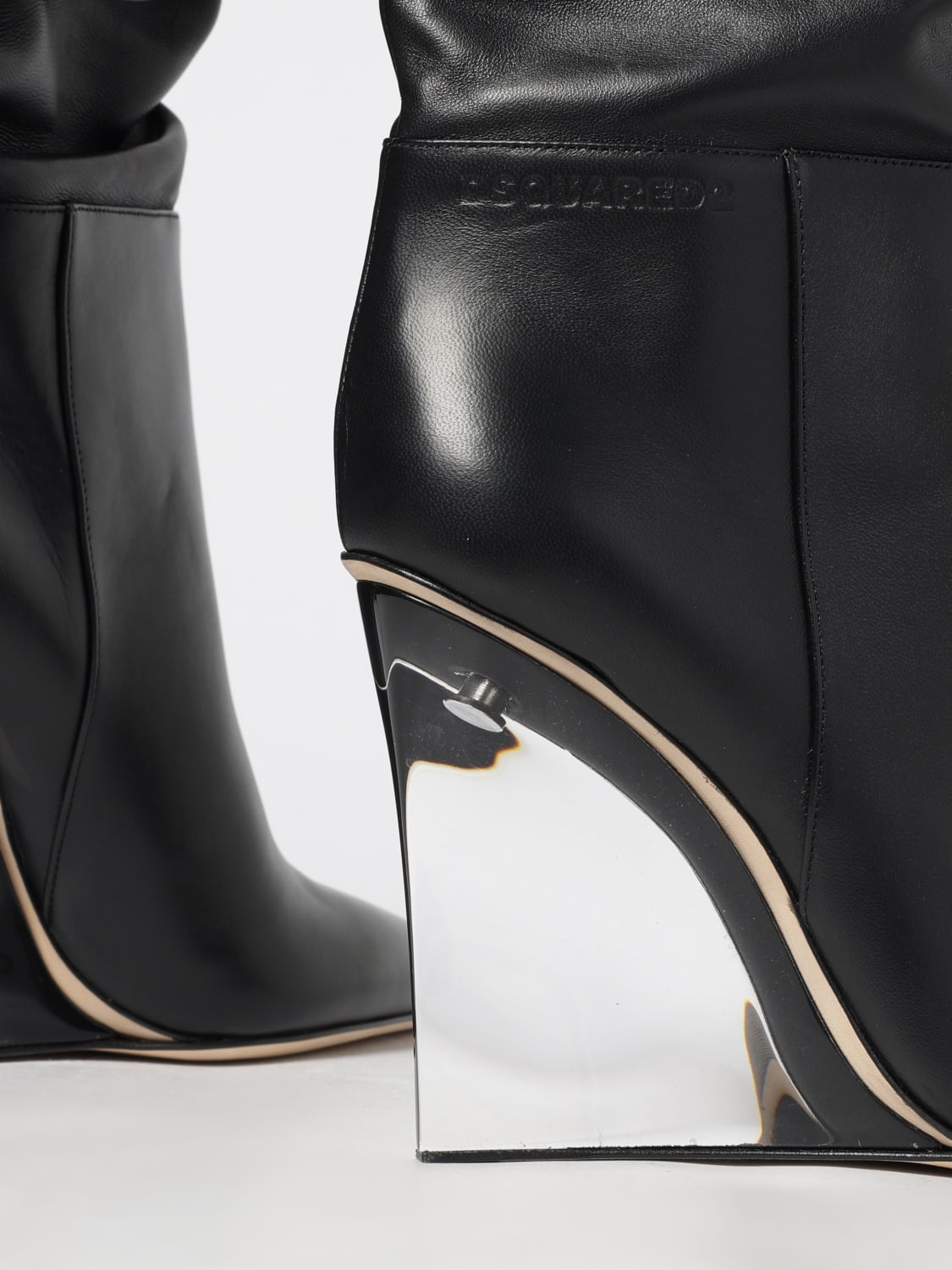 DSQUARED2 부츠: 신발 여성 Dsquared2, 블랙 - Img 4