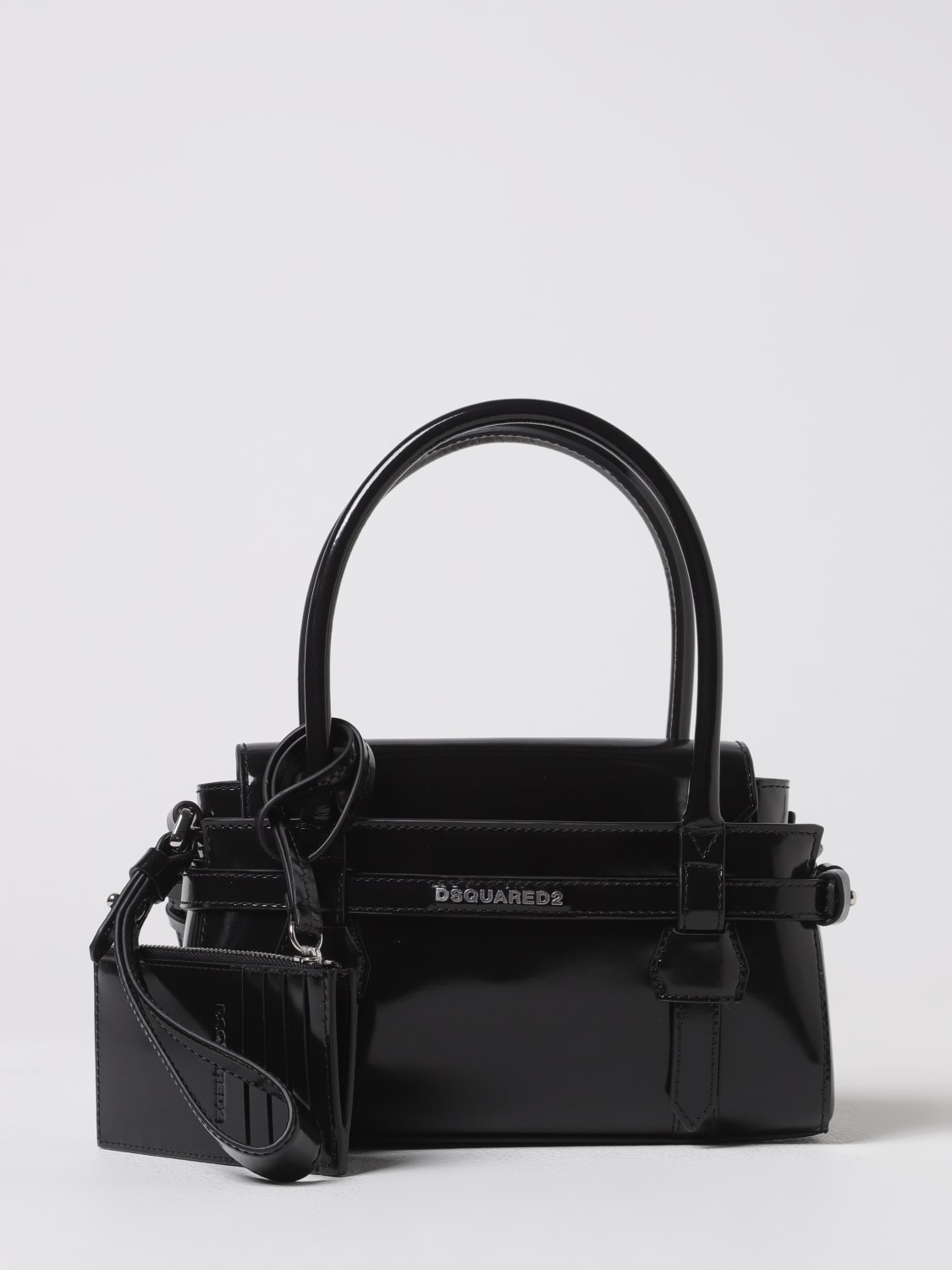 DSQUARED2 MINI BAG: Shoulder bag woman Dsquared2, Black - Img 1