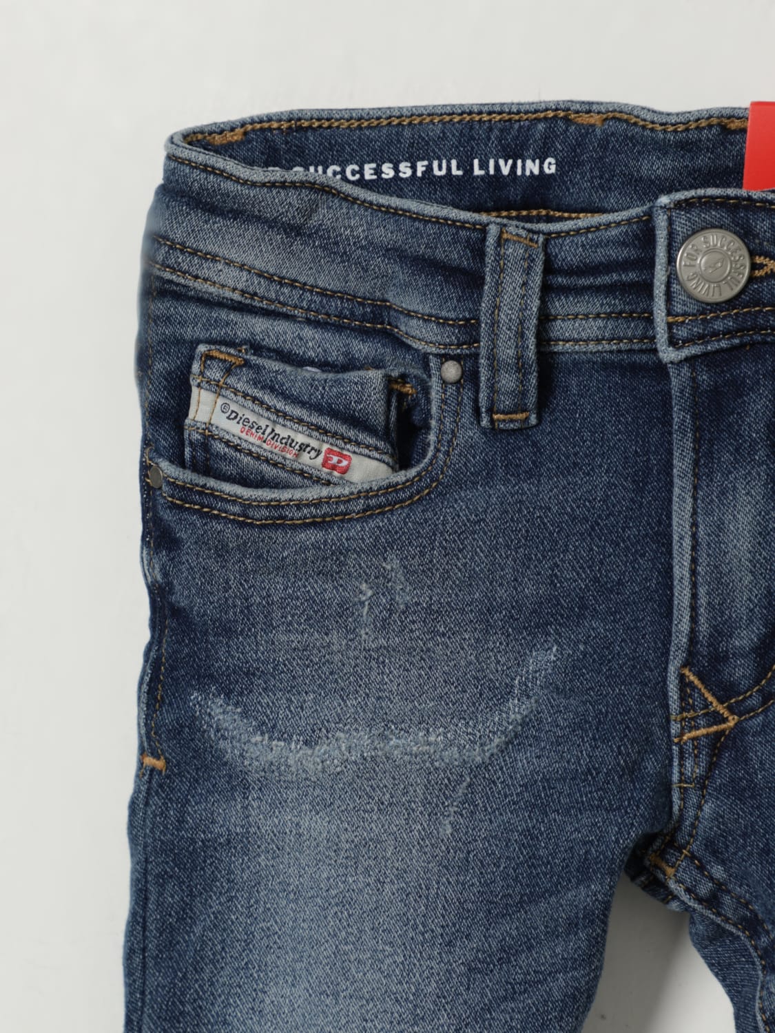 DIESEL JEANS: Jeans enfant Diesel, Denim - Img 3