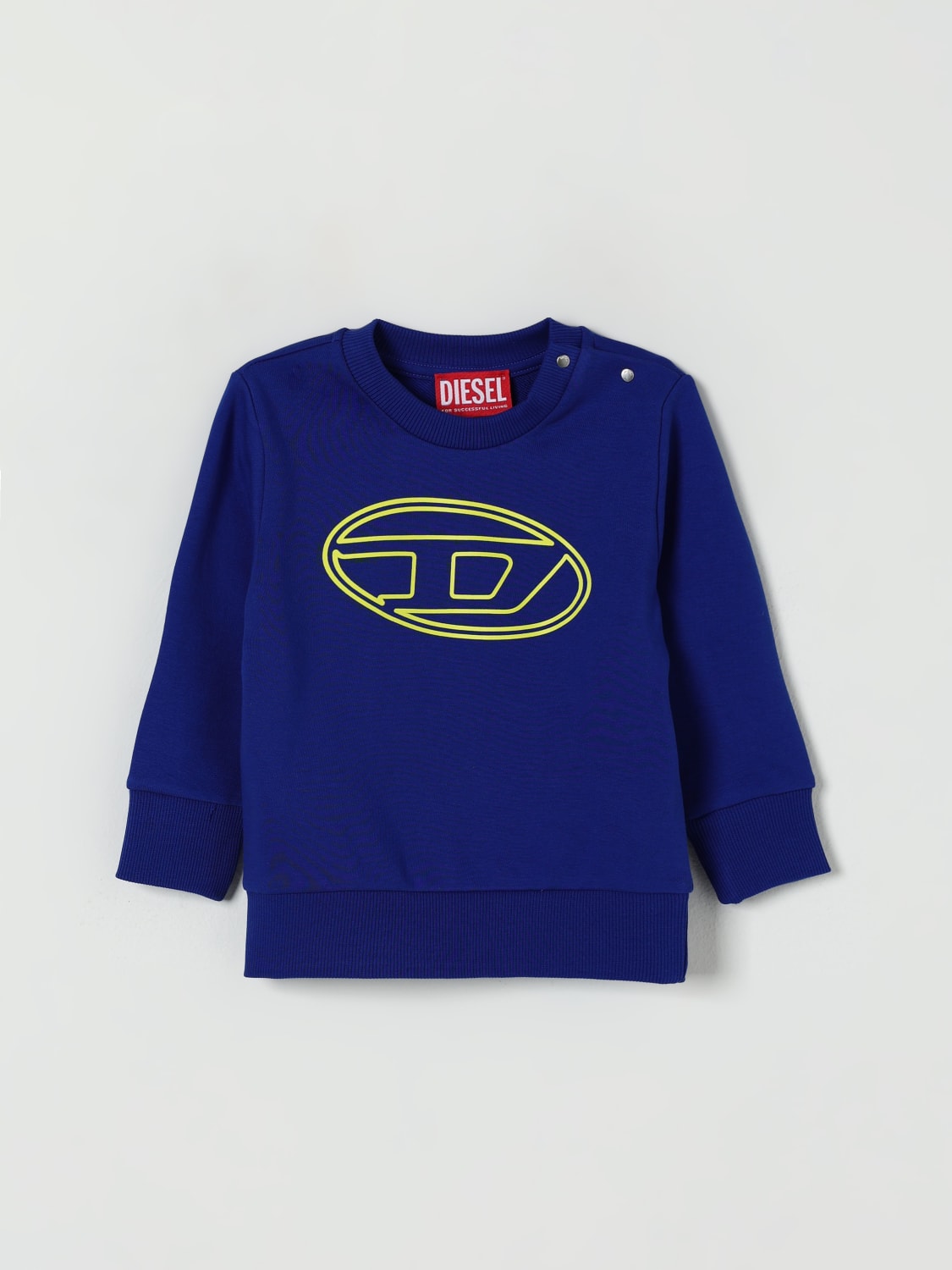DIESEL SWEATER: Sweater kids Diesel, Blue - Img 1