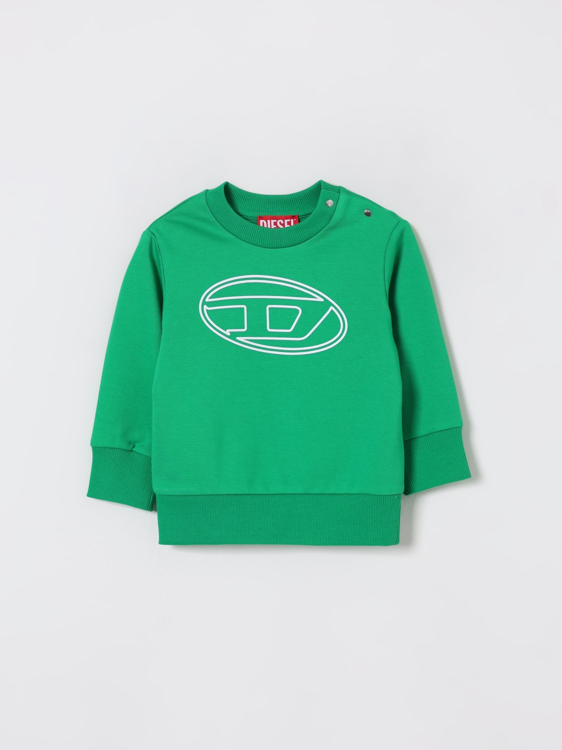 DIESEL SWEATER: Sweater kids Diesel, Green - Img 1