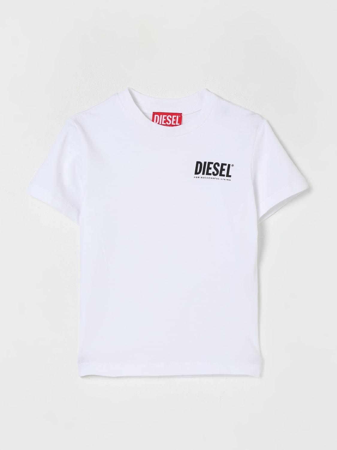 DIESEL CAMISETA: Camiseta niños Diesel, Blanco - Img 1