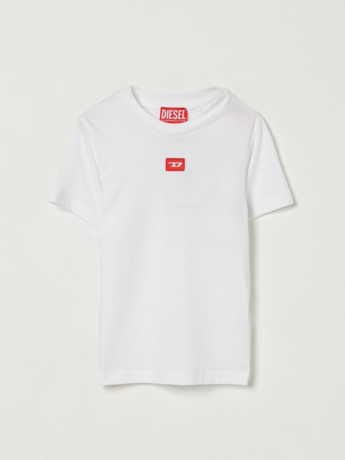 DIESEL T-SHIRT: T-shirt kids Diesel, White - Img 1