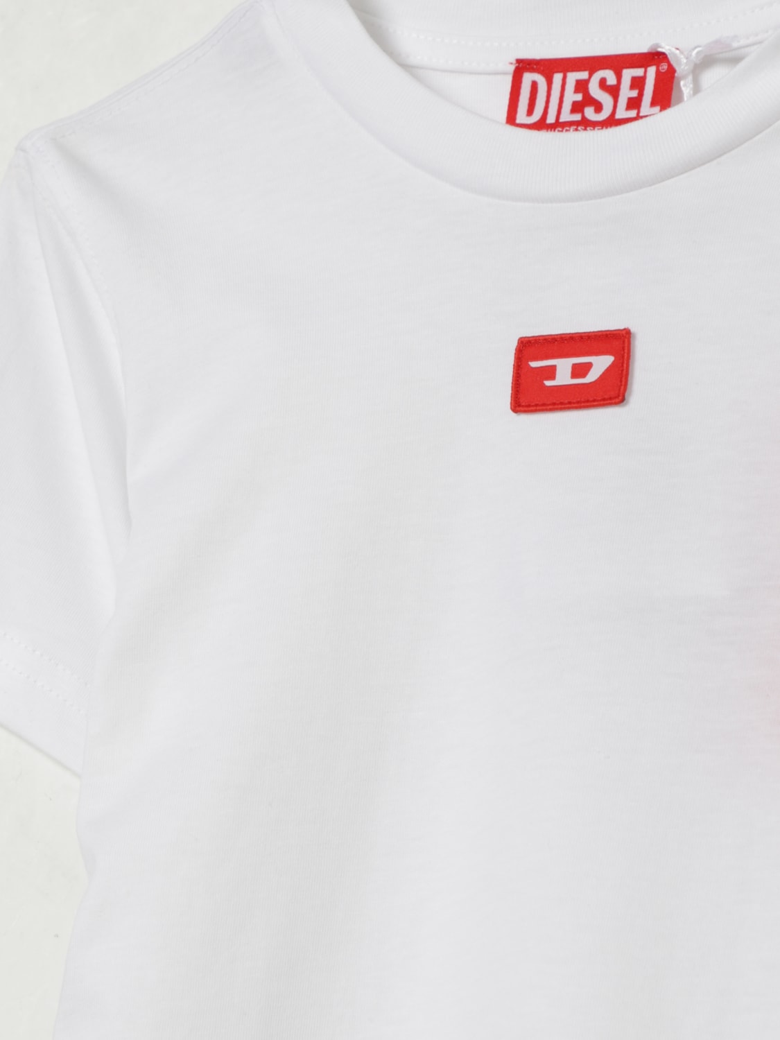 DIESEL T-SHIRT: T-shirt kids Diesel, White - Img 3
