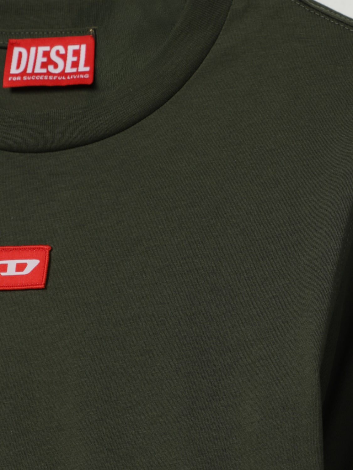 DIESEL CAMISETA: Camiseta niños Diesel, Verde - Img 3