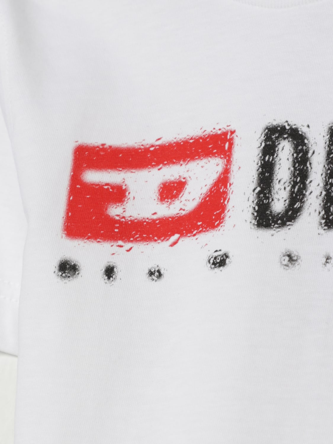 DIESEL T-SHIRT: T-shirt kids Diesel, White - Img 3