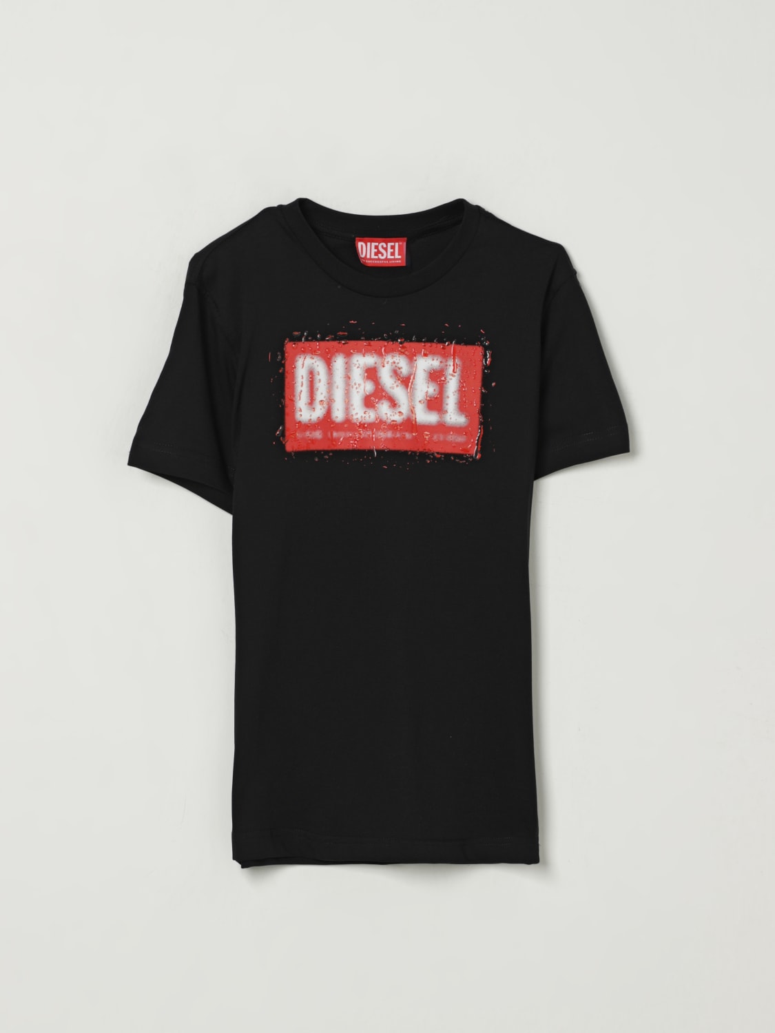DIESEL T-SHIRT: T-shirt kids Diesel, Black - Img 1