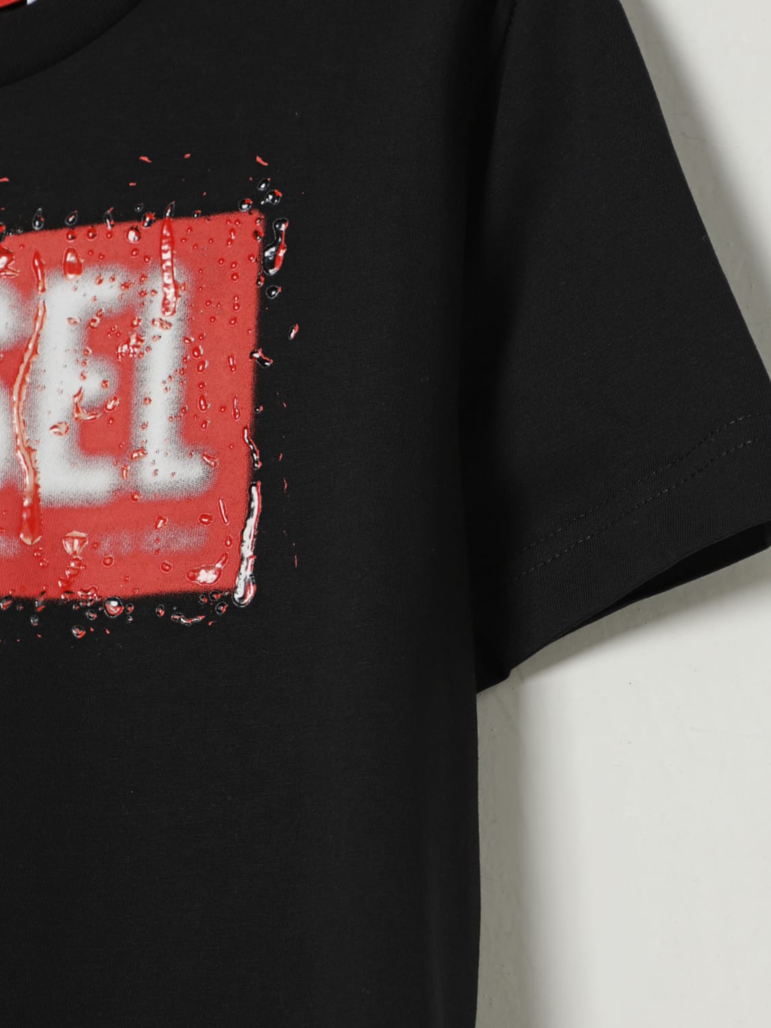 DIESEL T-SHIRT: T-shirt kids Diesel, Black - Img 3