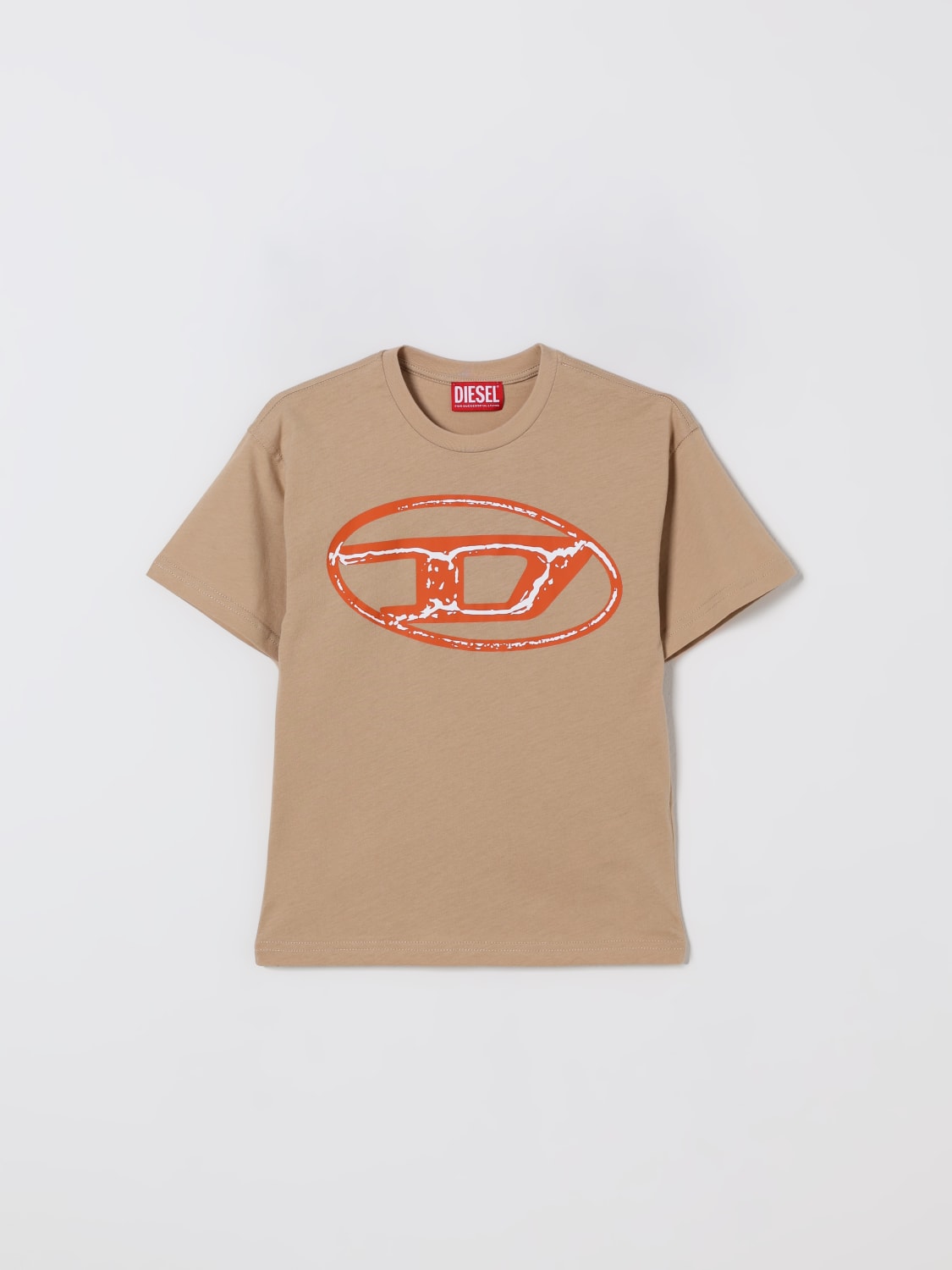 DIESEL CAMISETA: Camiseta niños Diesel, Camello - Img 1