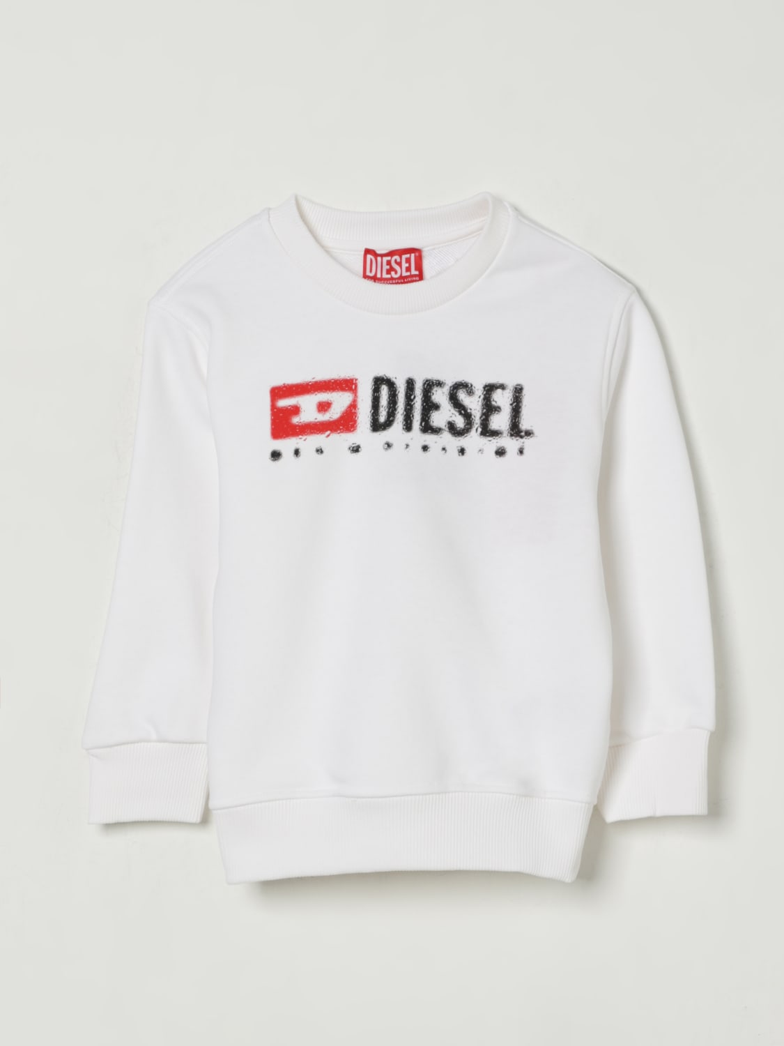 DIESEL SWEATER: Sweater kids Diesel, White - Img 1