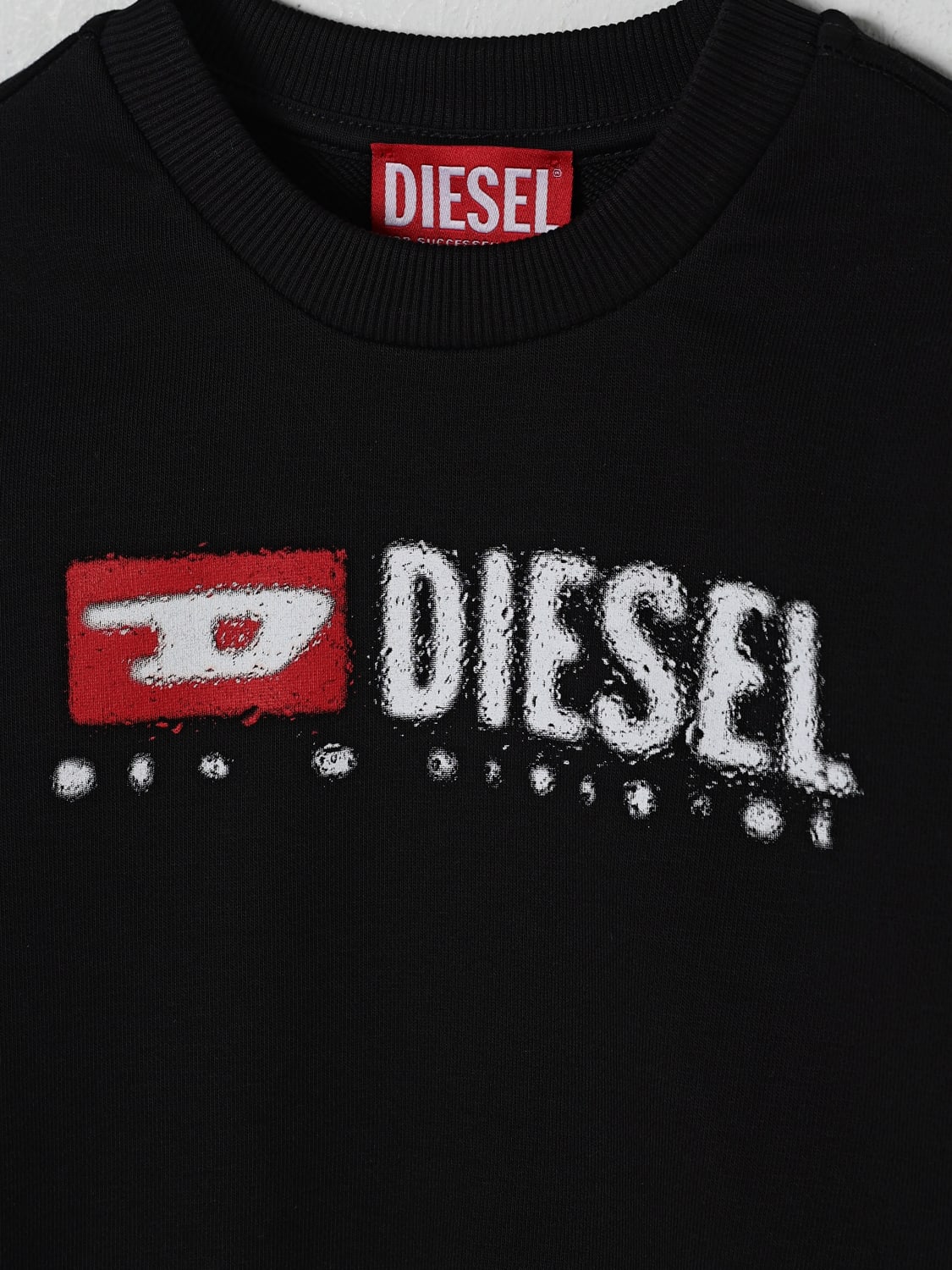 DIESEL SWEATER: Sweater kids Diesel, Black - Img 3